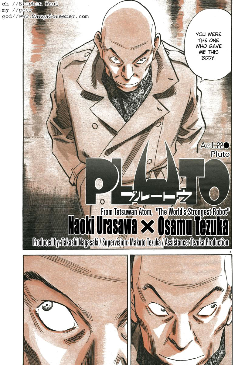 Pluto Chapter 22 page 3 - Chapter 22