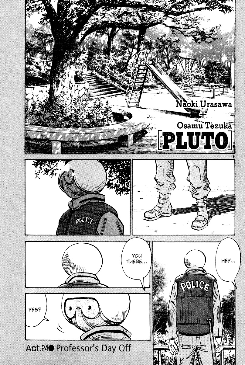 Pluto Chapter 24 page 1 - Chapter 24