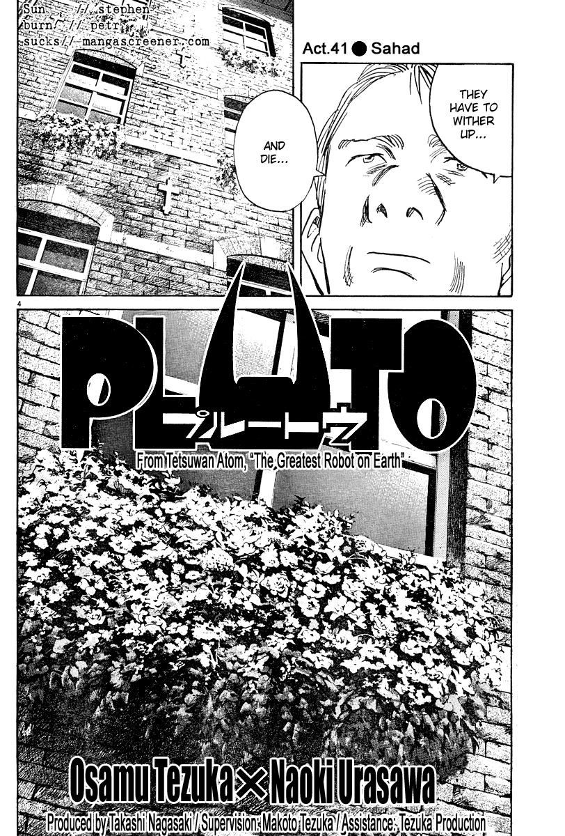 Pluto Chapter 41 page 4 - Chapter 41