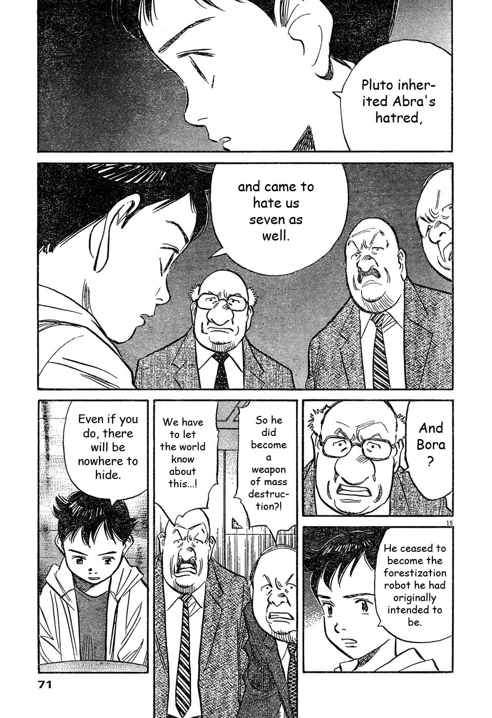 Pluto Chapter 60 page 15 - Chapter 60