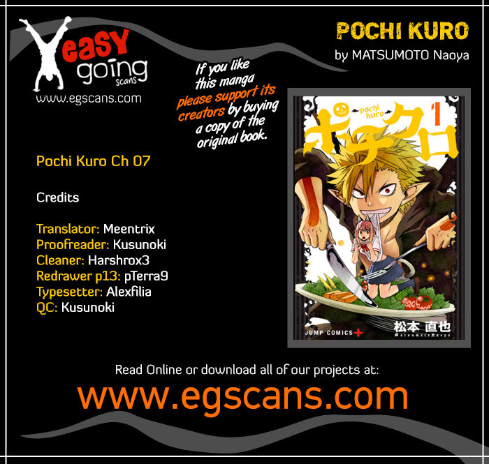 Pochi Kuro Chapter 7 page 1 - Chapter 7