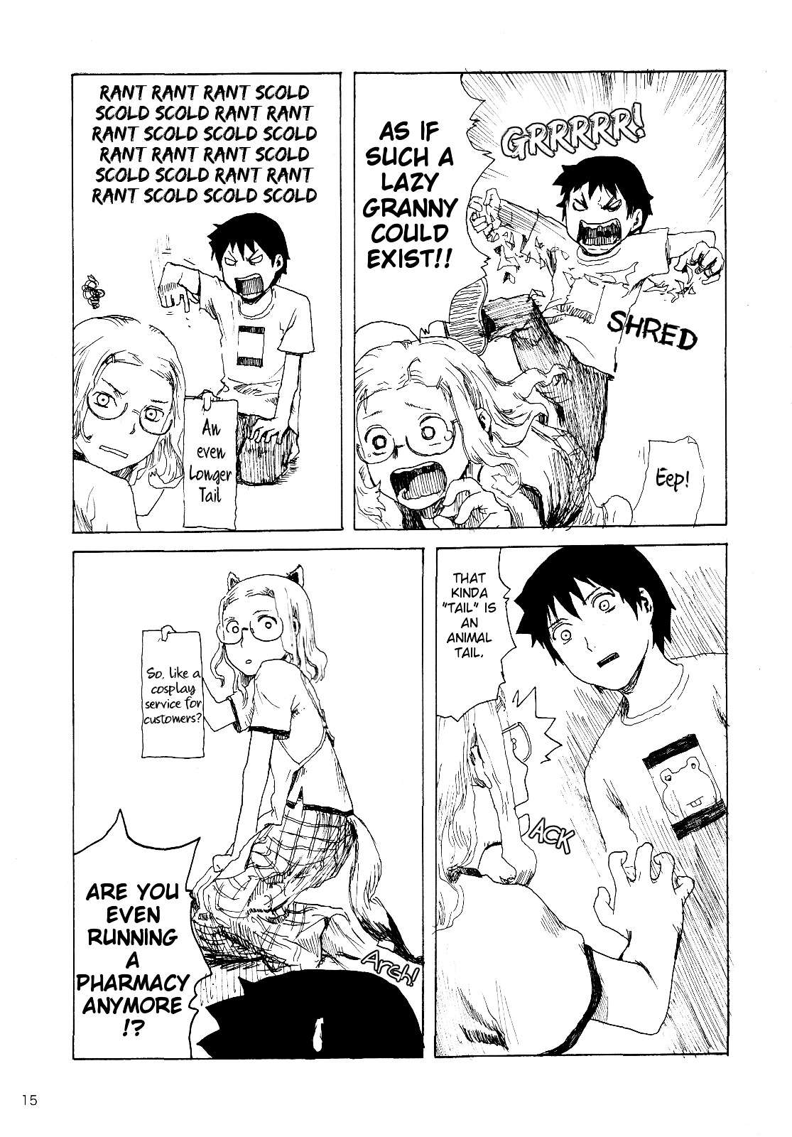 Pochiyama at the Pharmacy Chapter 2 page 14 - Chapter 2 : Pochiyama at the Pharmacy 2.0