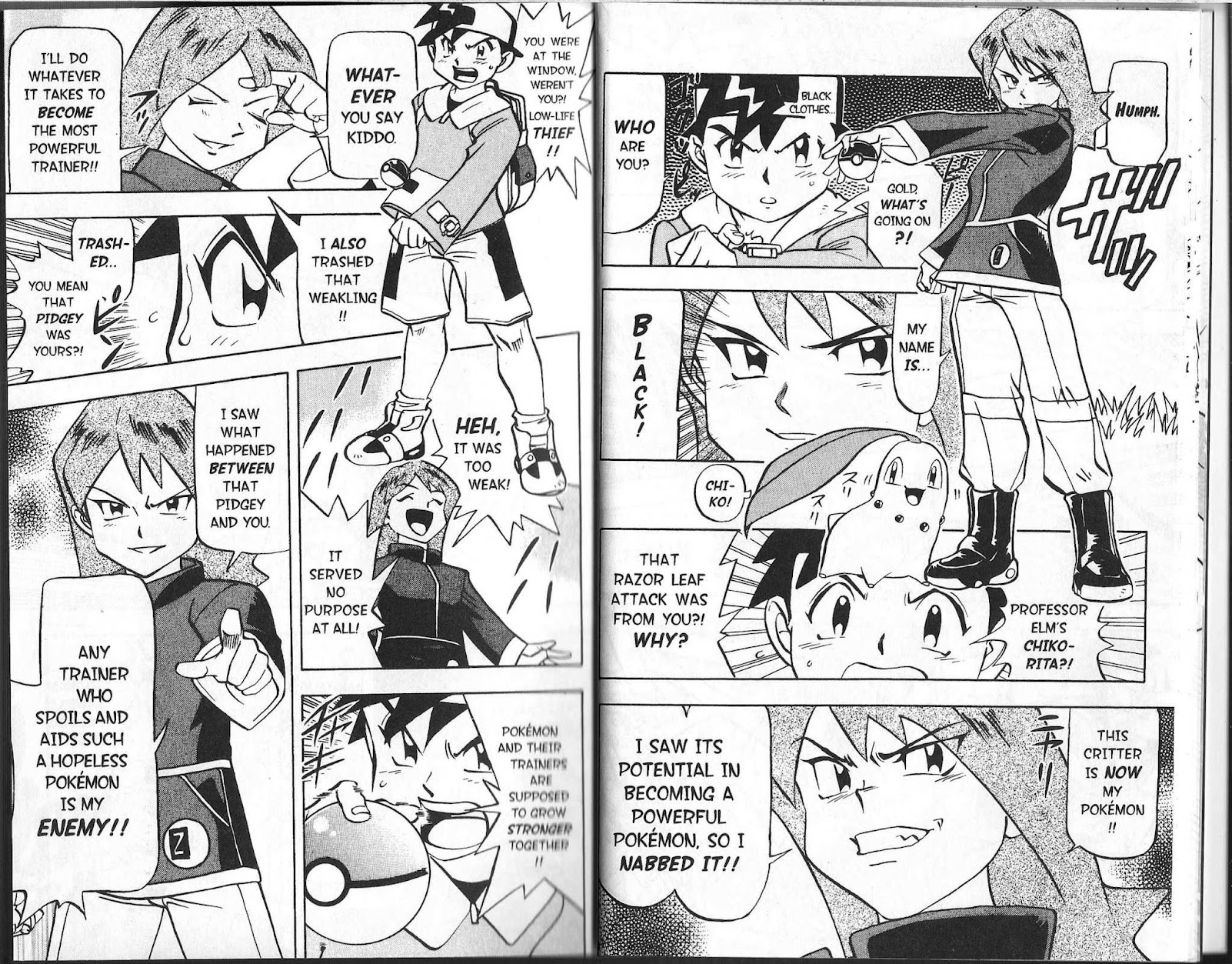 Pocket Monster Kin Gin: Golden Boys Chapter 1 page 10 - Chapter 1: Let's Go!! The Journey Towards the Championship