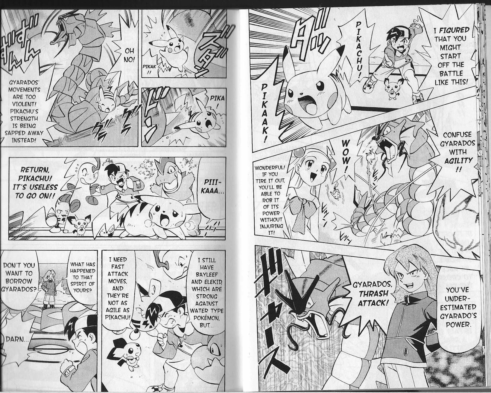 Pocket Monster Kin Gin: Golden Boys Chapter 17 page 10 - Chapter 17: A Spectacular Battle to save Ampharos!!