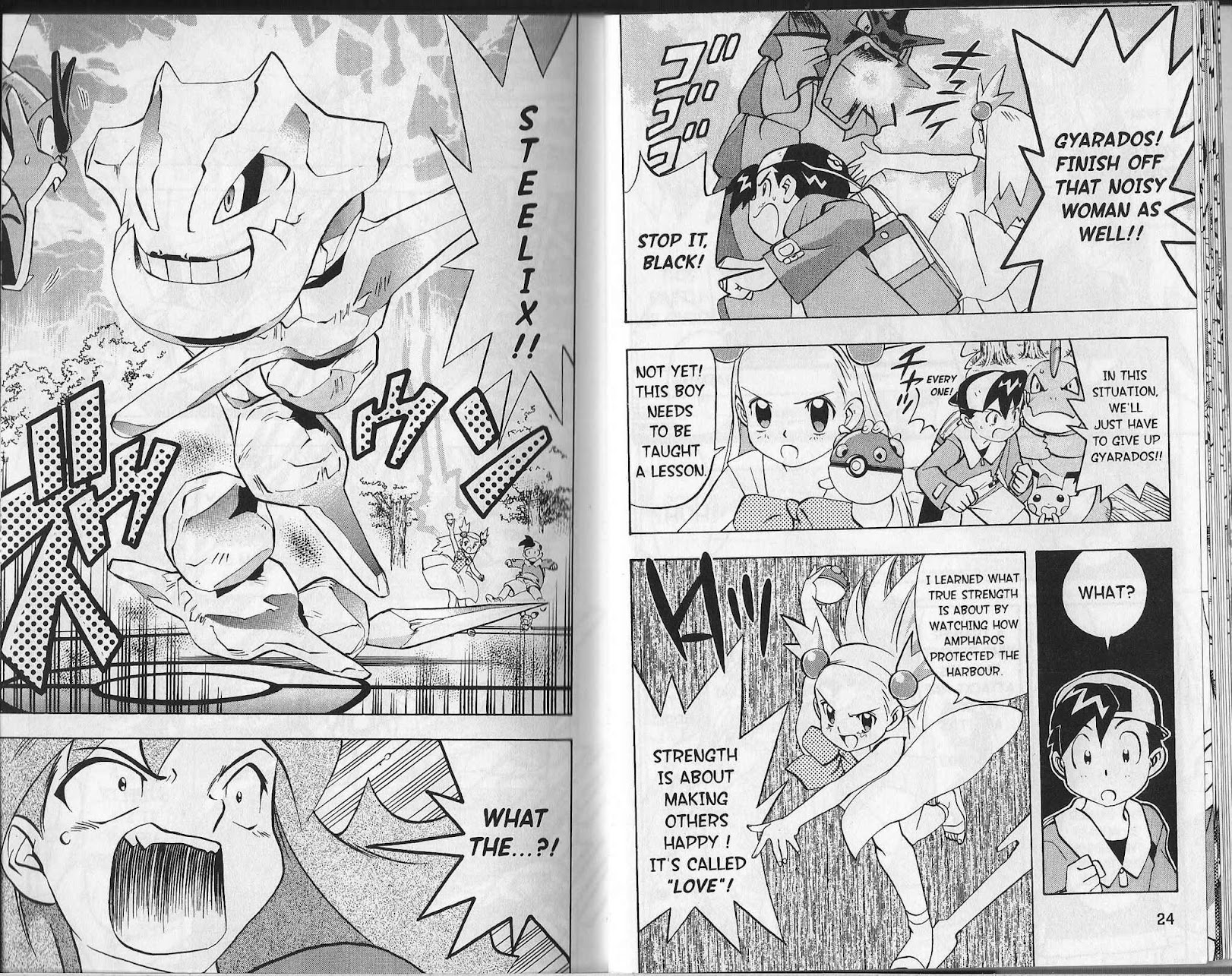 Pocket Monster Kin Gin: Golden Boys Chapter 17 page 12 - Chapter 17: A Spectacular Battle to save Ampharos!!