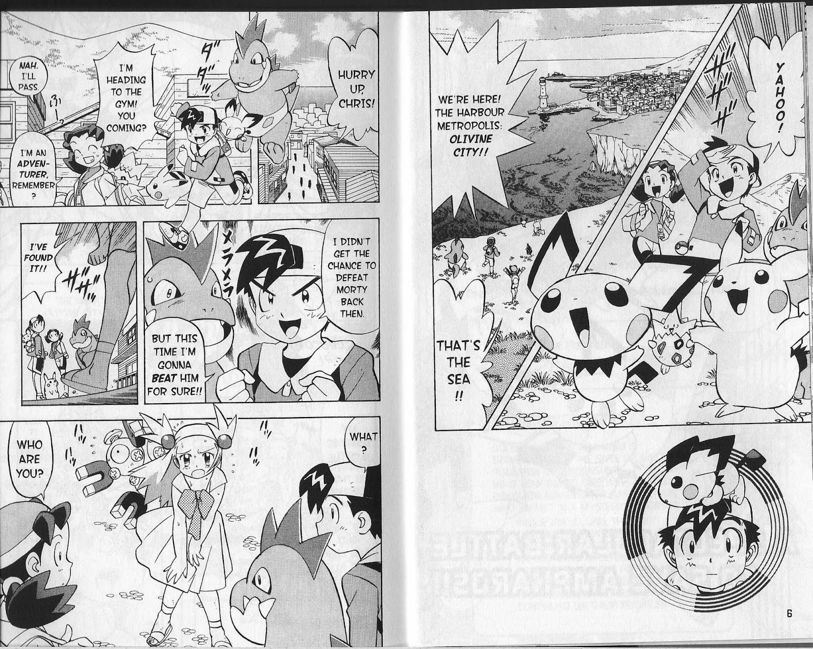 Pocket Monster Kin Gin: Golden Boys Chapter 17 page 3 - Chapter 17: A Spectacular Battle to save Ampharos!!