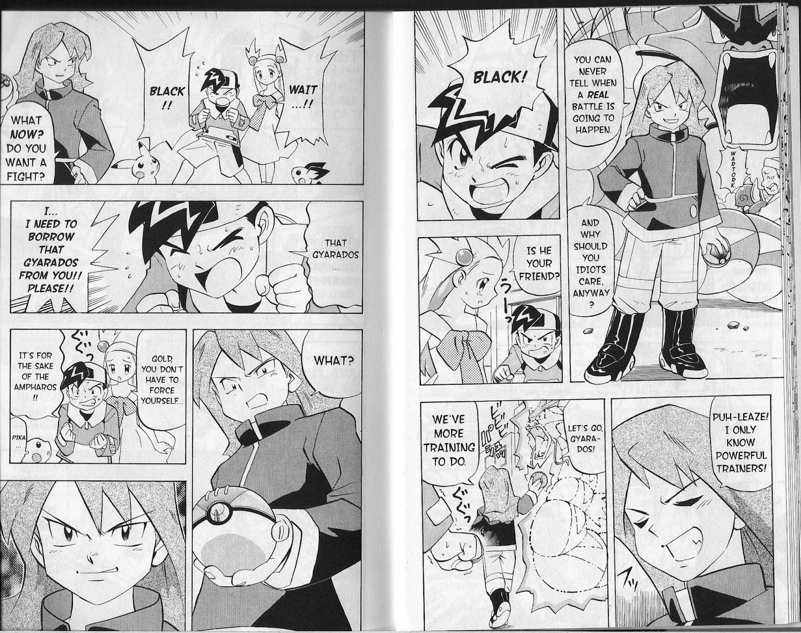 Pocket Monster Kin Gin: Golden Boys Chapter 17 page 8 - Chapter 17: A Spectacular Battle to save Ampharos!!