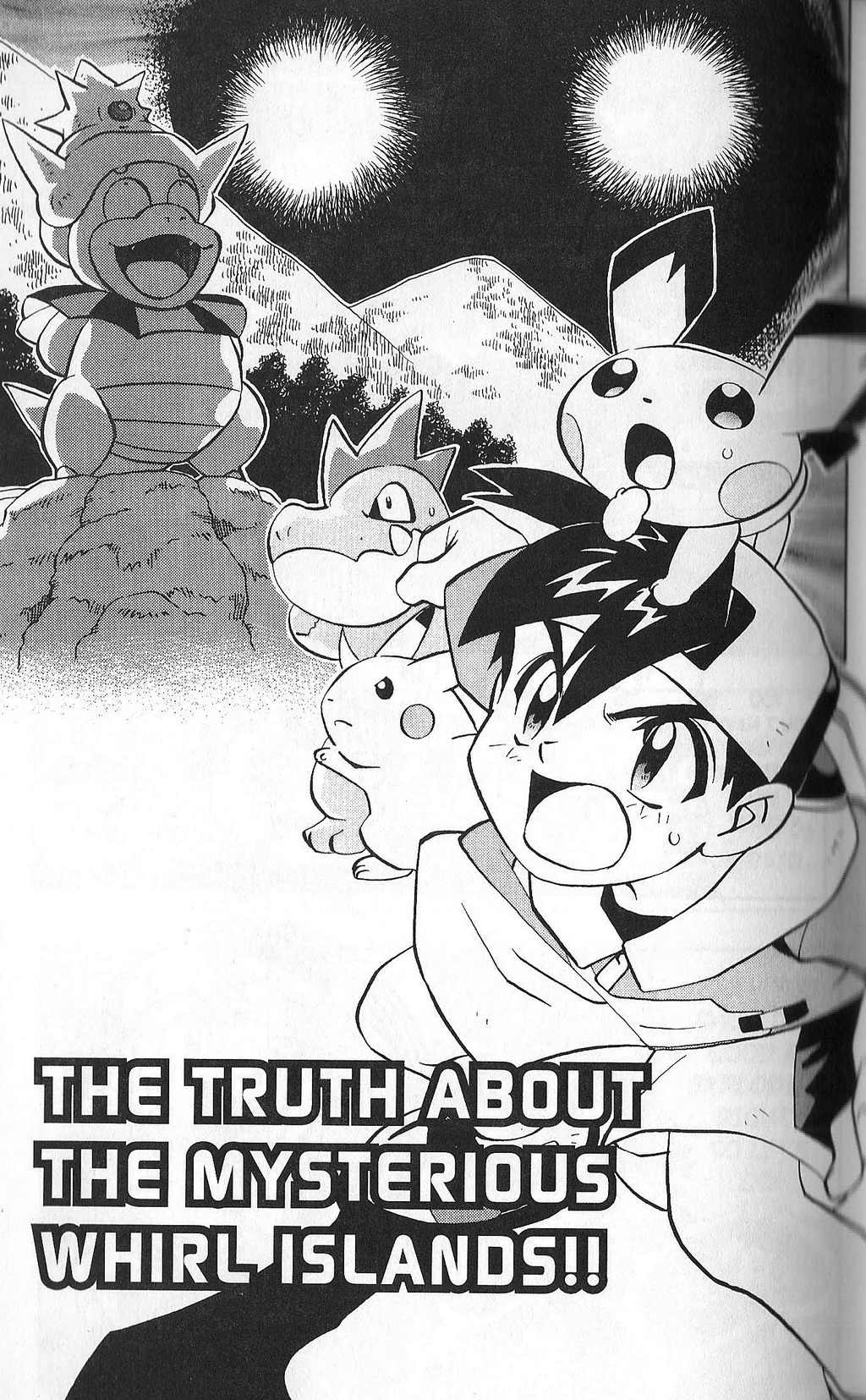 Pocket Monster Kin Gin: Golden Boys Chapter 19 page 1 - Chapter 19: The Truth About the Mysterious Whirl Islands!!