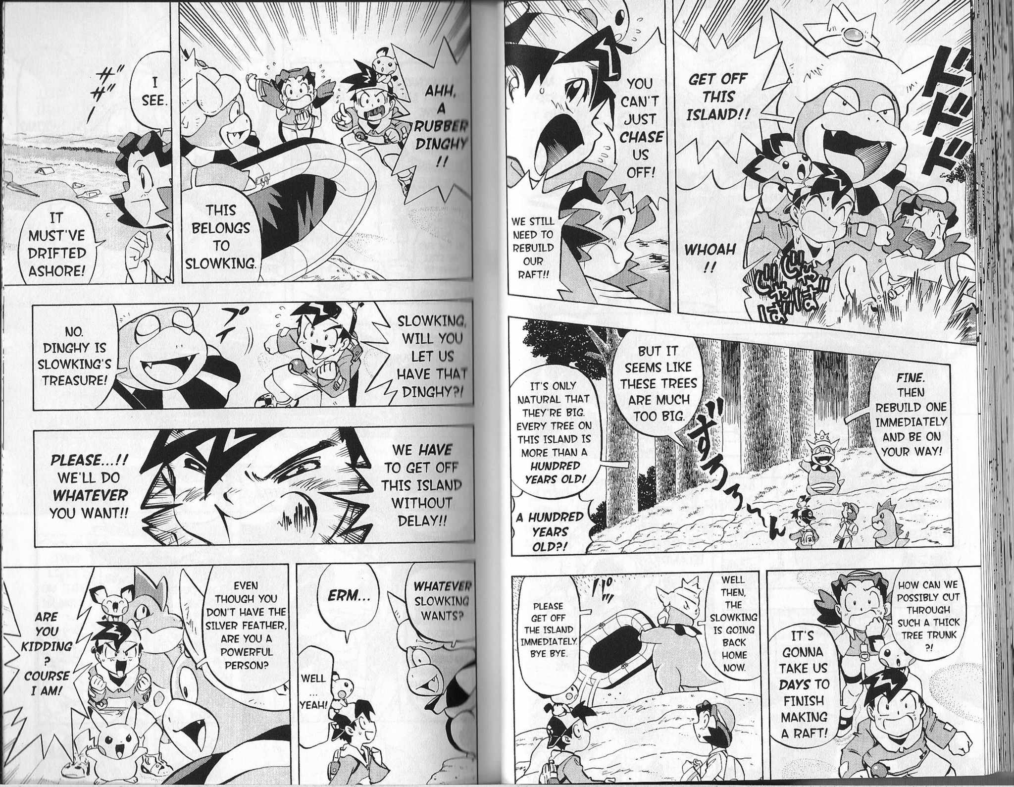 Pocket Monster Kin Gin: Golden Boys Chapter 19 page 5 - Chapter 19: The Truth About the Mysterious Whirl Islands!!