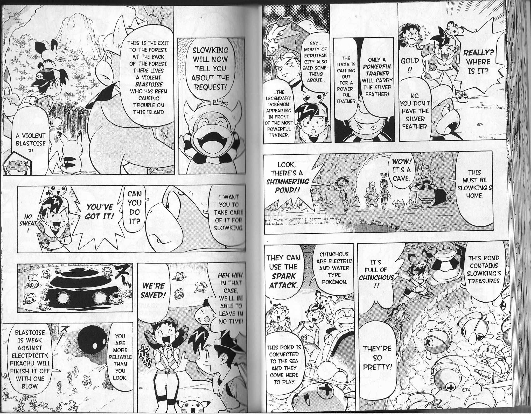 Pocket Monster Kin Gin: Golden Boys Chapter 19 page 7 - Chapter 19: The Truth About the Mysterious Whirl Islands!!