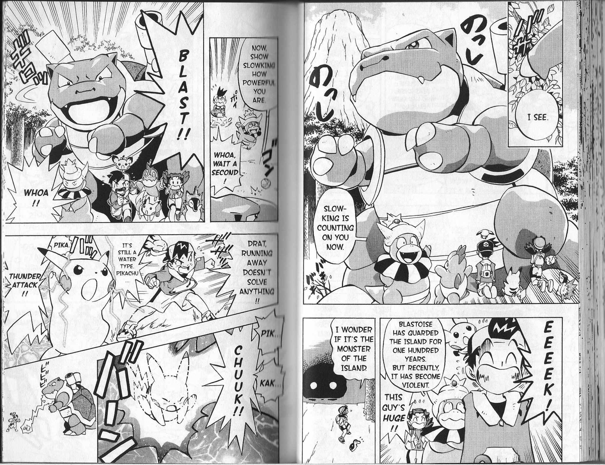 Pocket Monster Kin Gin: Golden Boys Chapter 19 page 8 - Chapter 19: The Truth About the Mysterious Whirl Islands!!