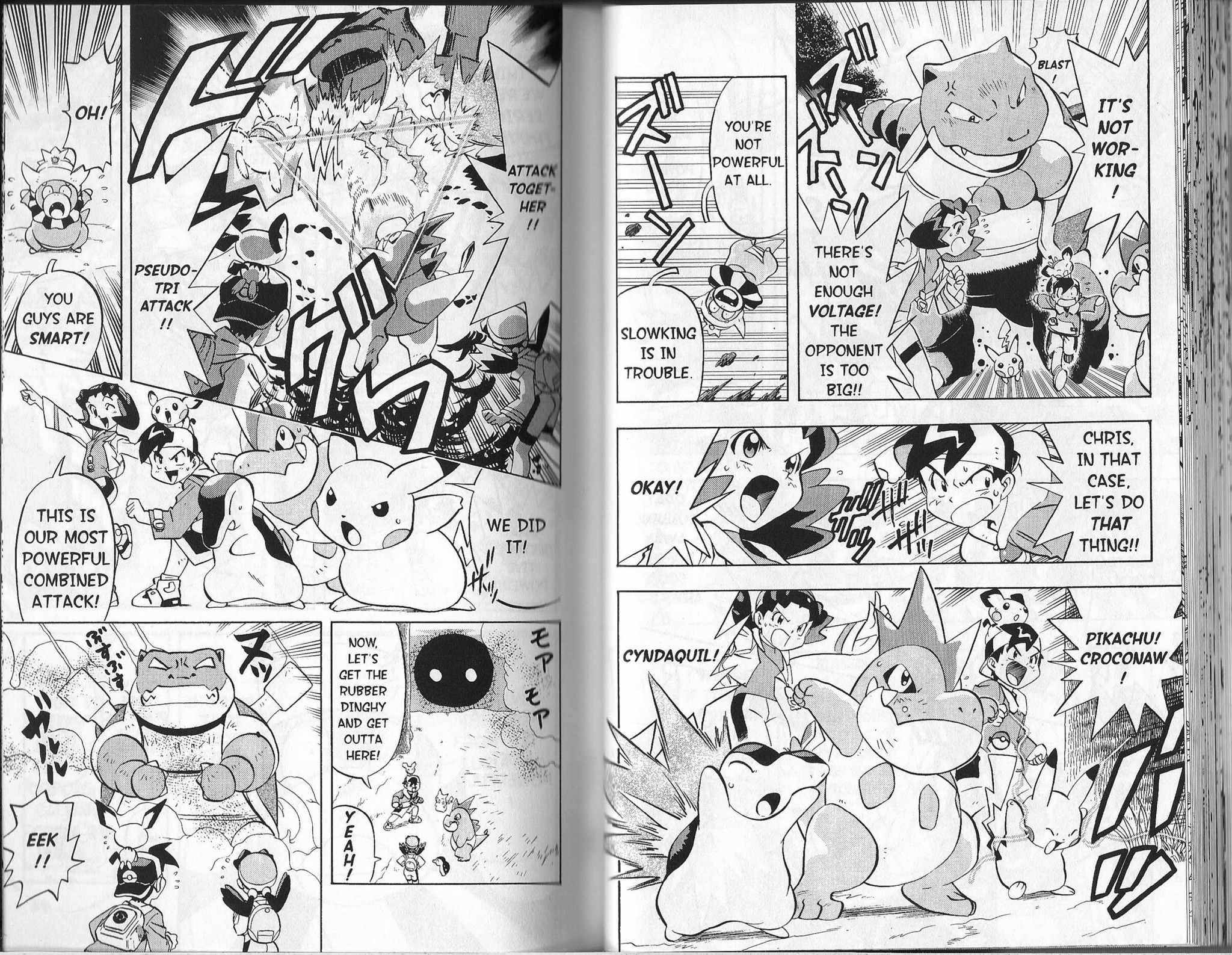 Pocket Monster Kin Gin: Golden Boys Chapter 19 page 9 - Chapter 19: The Truth About the Mysterious Whirl Islands!!