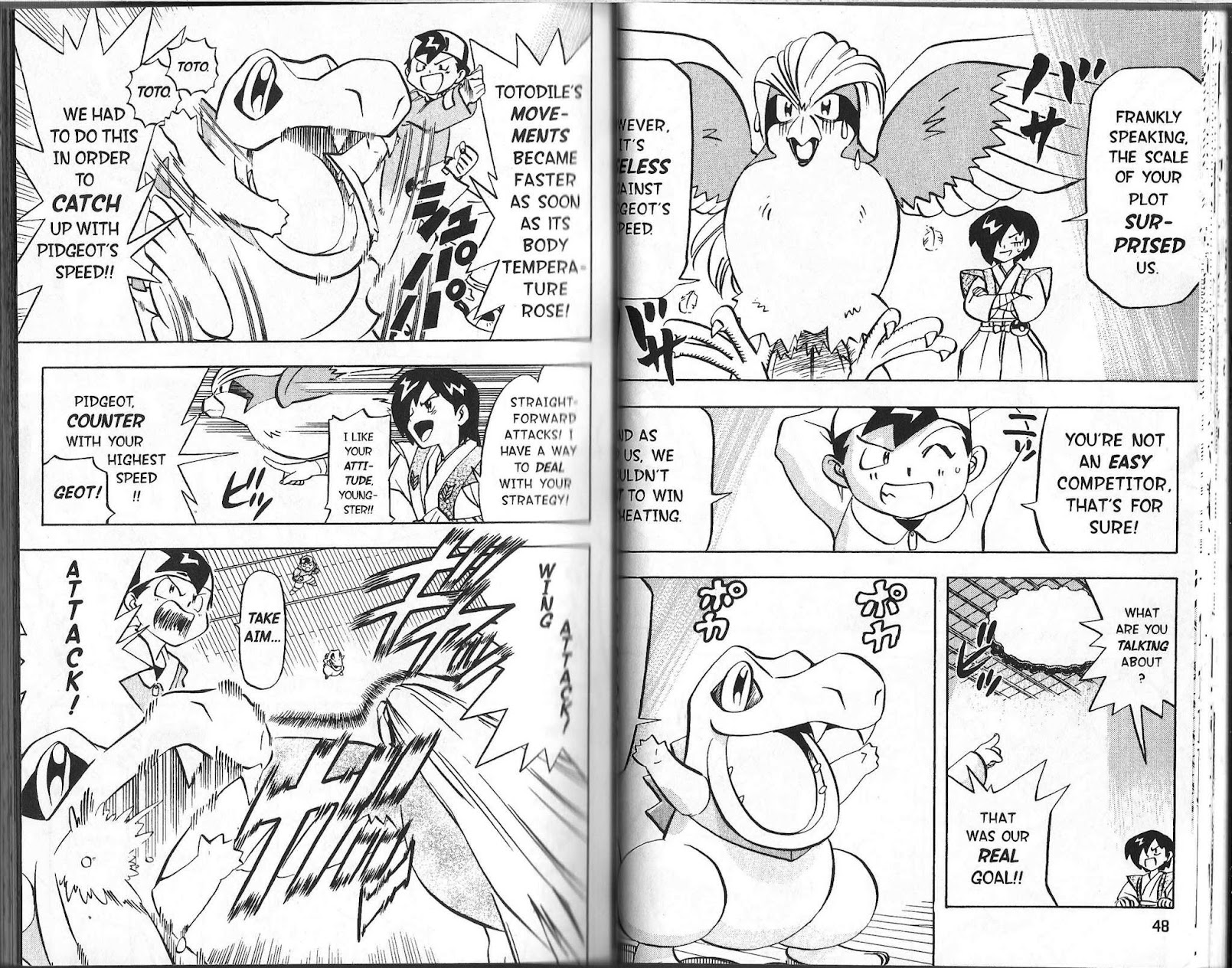 Pocket Monster Kin Gin: Golden Boys Chapter 2 page 11 - Chapter 2: Falker, the Bird Keeper's Challenge!!