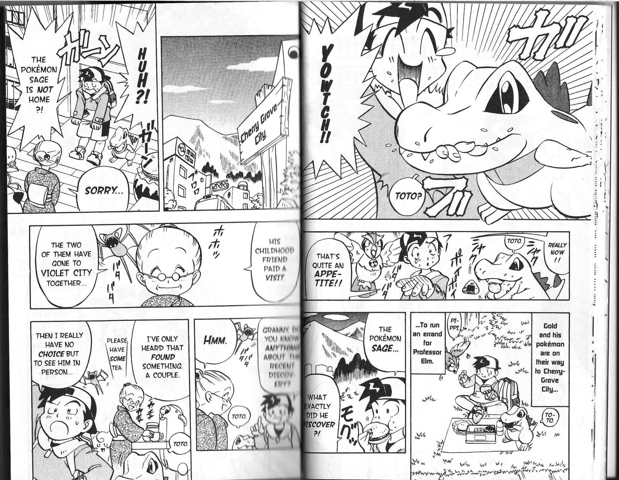 Pocket Monster Kin Gin: Golden Boys Chapter 2 page 2 - Chapter 2: Falker, the Bird Keeper's Challenge!!