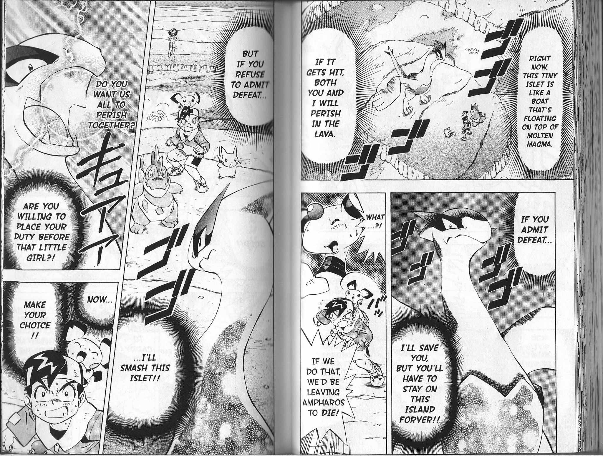 Pocket Monster Kin Gin: Golden Boys Chapter 20 page 10 - Chapter 20: A Serious Crisis!! The Battle With Lugia!