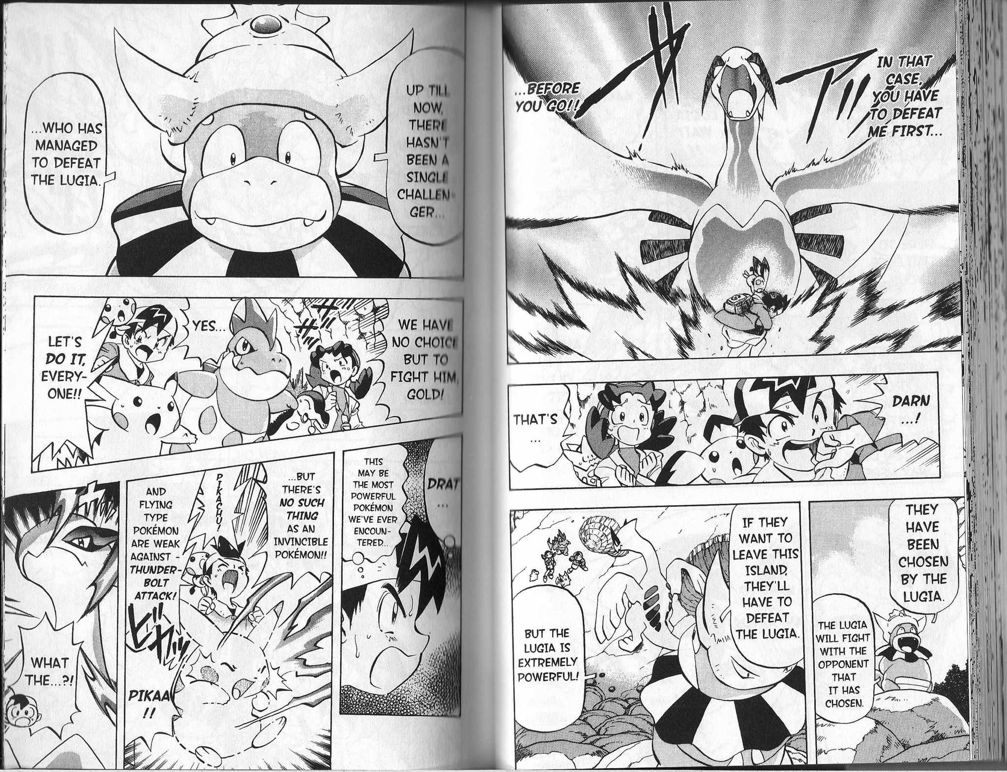 Pocket Monster Kin Gin: Golden Boys Chapter 20 page 3 - Chapter 20: A Serious Crisis!! The Battle With Lugia!