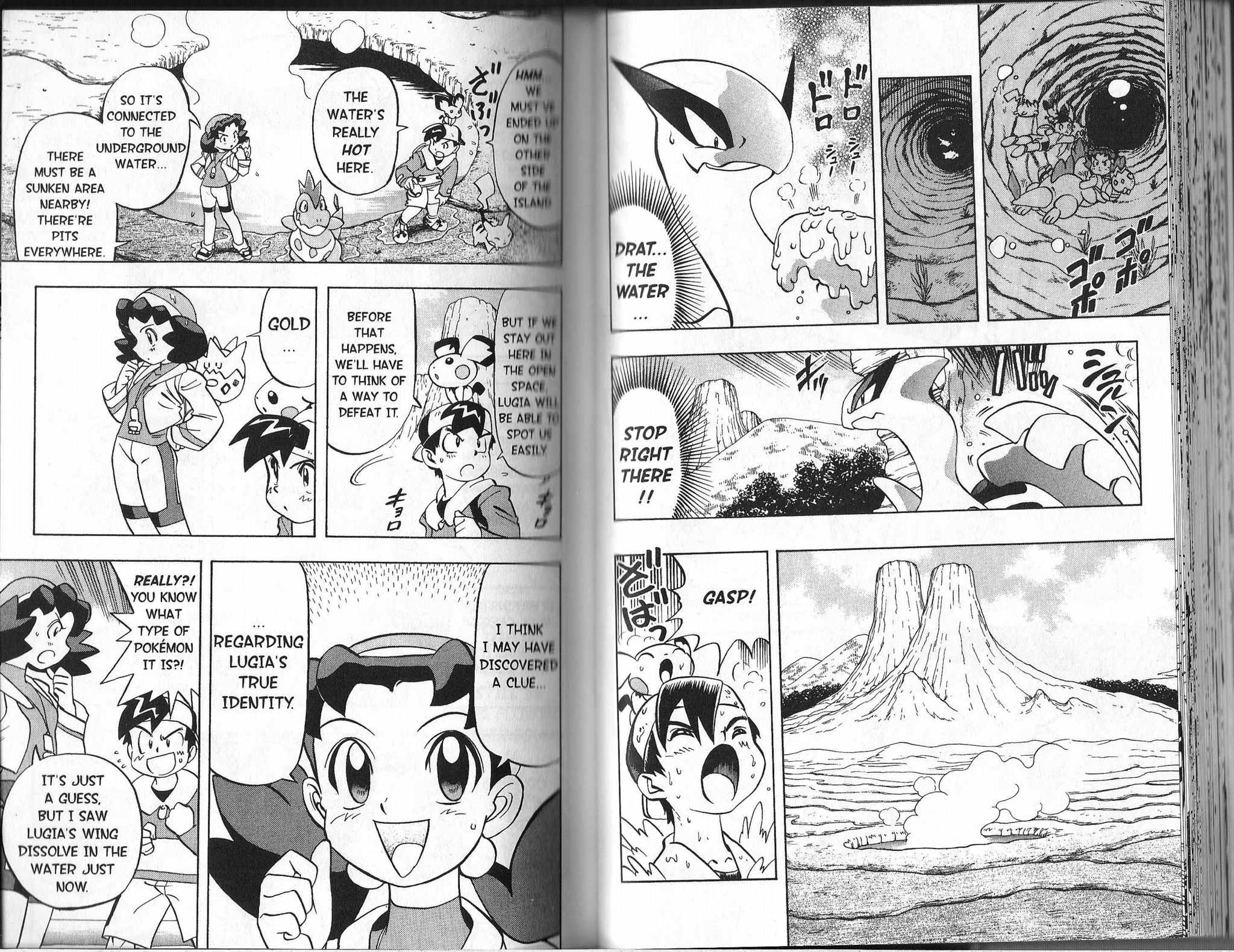 Pocket Monster Kin Gin: Golden Boys Chapter 20 page 7 - Chapter 20: A Serious Crisis!! The Battle With Lugia!
