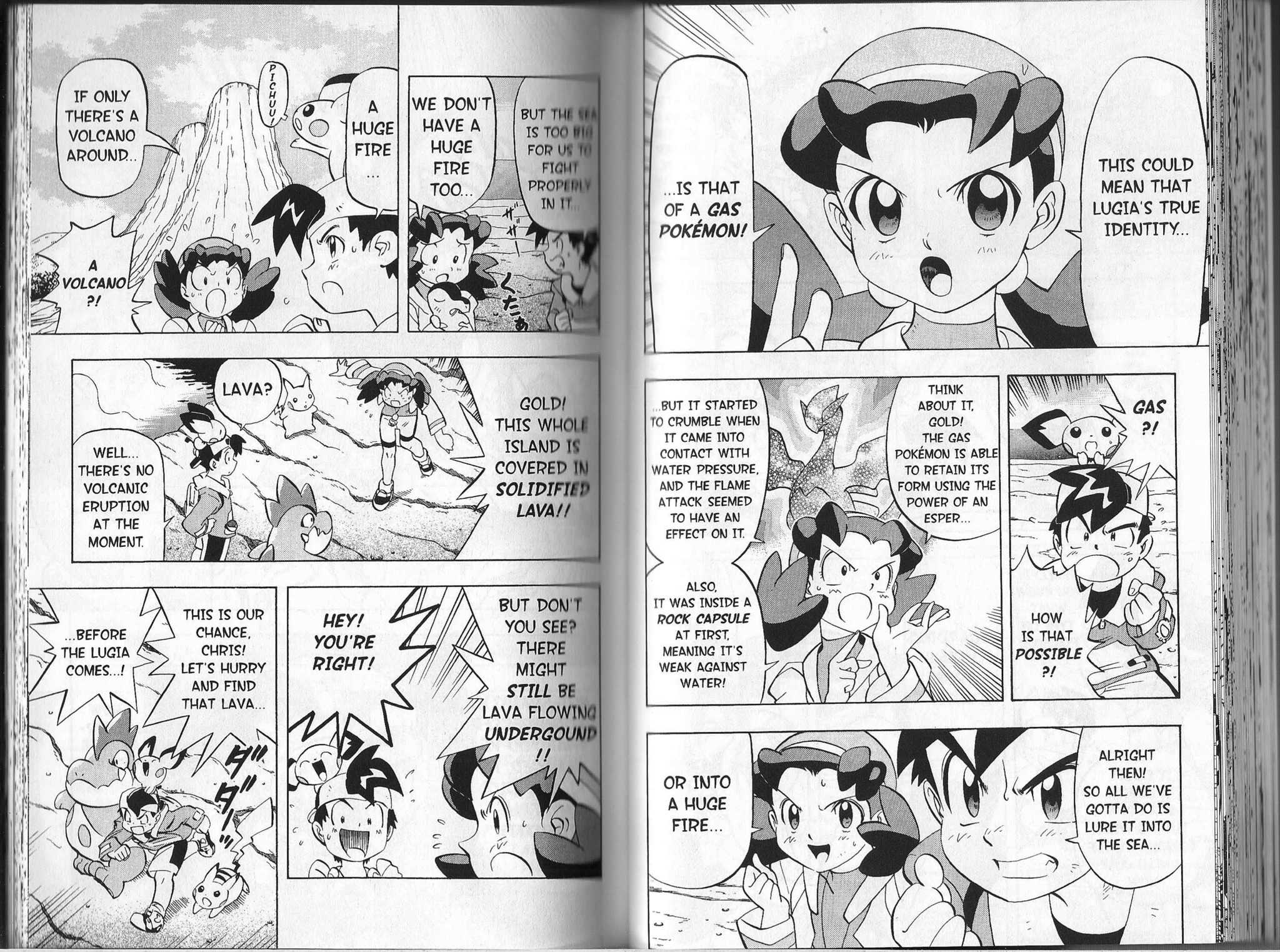 Pocket Monster Kin Gin: Golden Boys Chapter 20 page 8 - Chapter 20: A Serious Crisis!! The Battle With Lugia!