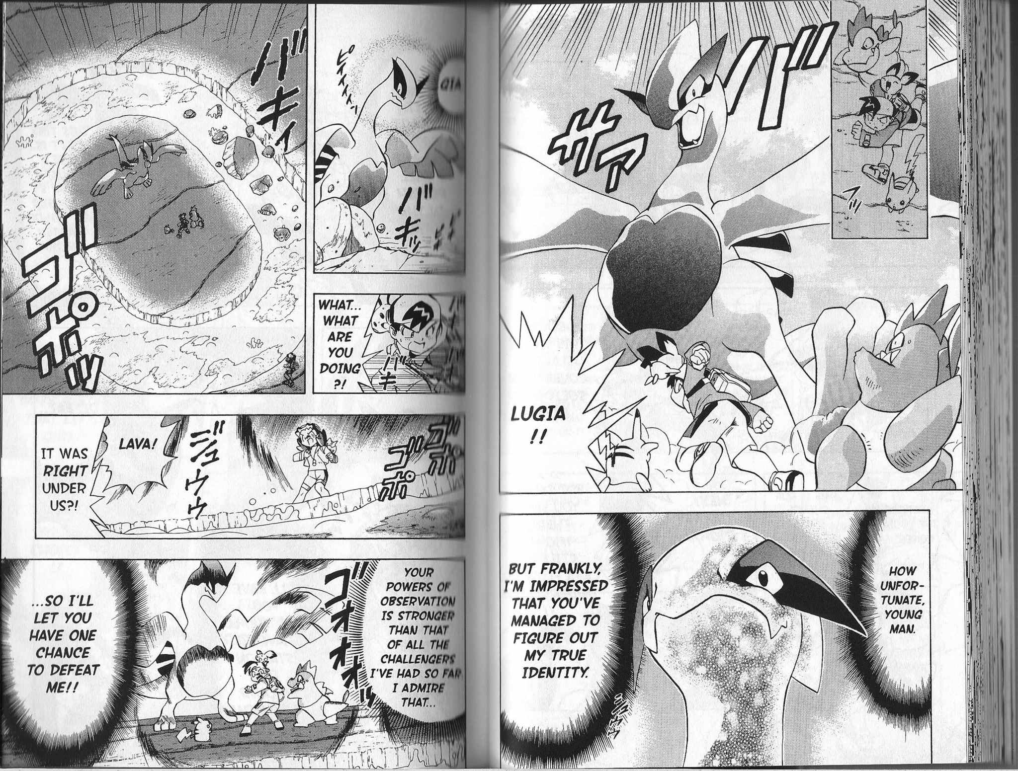 Pocket Monster Kin Gin: Golden Boys Chapter 20 page 9 - Chapter 20: A Serious Crisis!! The Battle With Lugia!