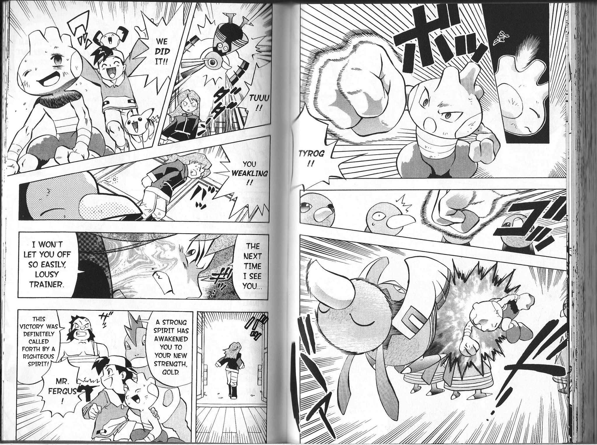 Pocket Monster Kin Gin: Golden Boys Chapter 21 page 13 - Chapter 21: The Secret of the Fighting Type Pokémon