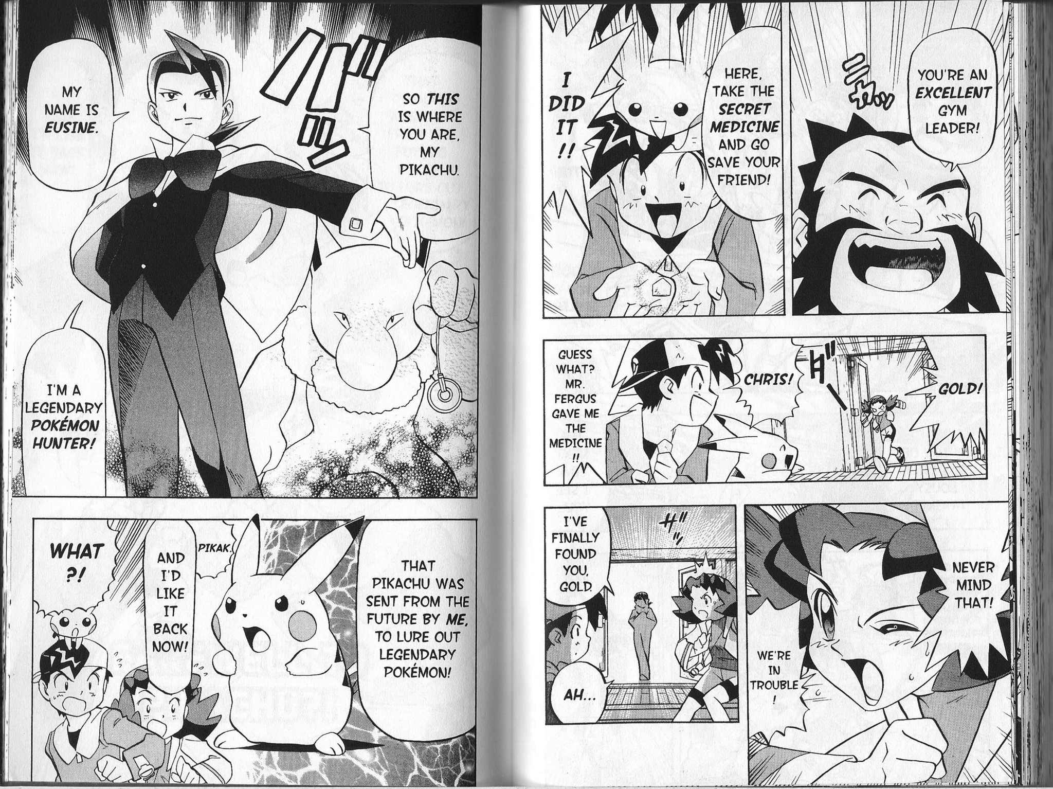 Pocket Monster Kin Gin: Golden Boys Chapter 21 page 14 - Chapter 21: The Secret of the Fighting Type Pokémon