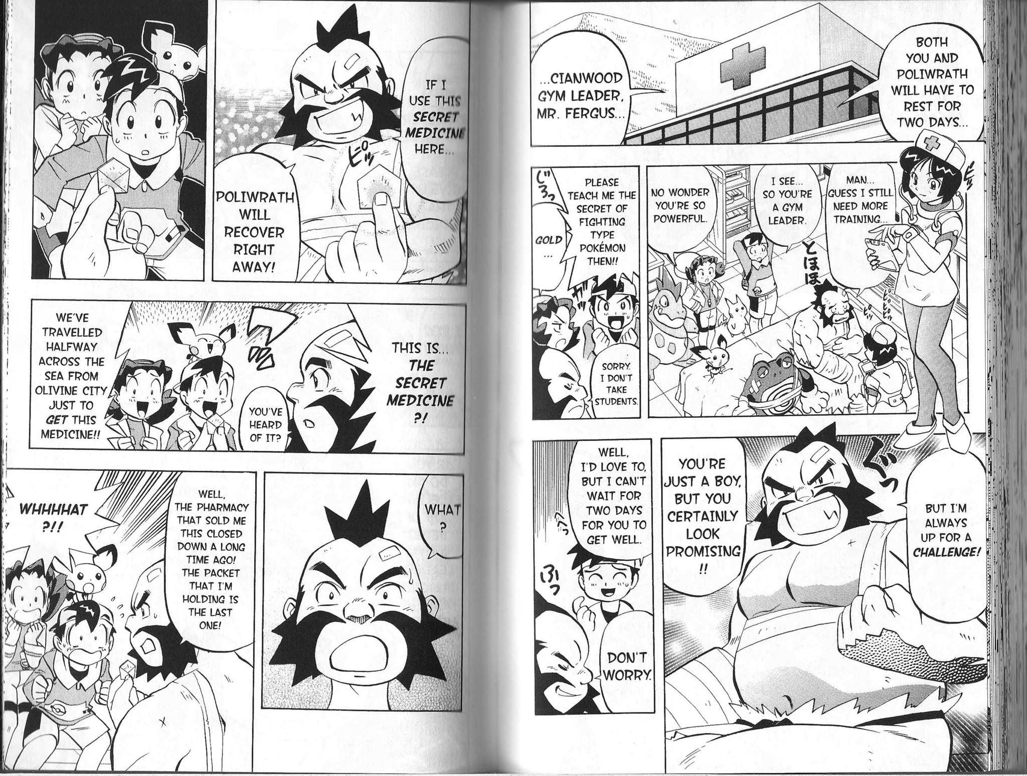 Pocket Monster Kin Gin: Golden Boys Chapter 21 page 5 - Chapter 21: The Secret of the Fighting Type Pokémon
