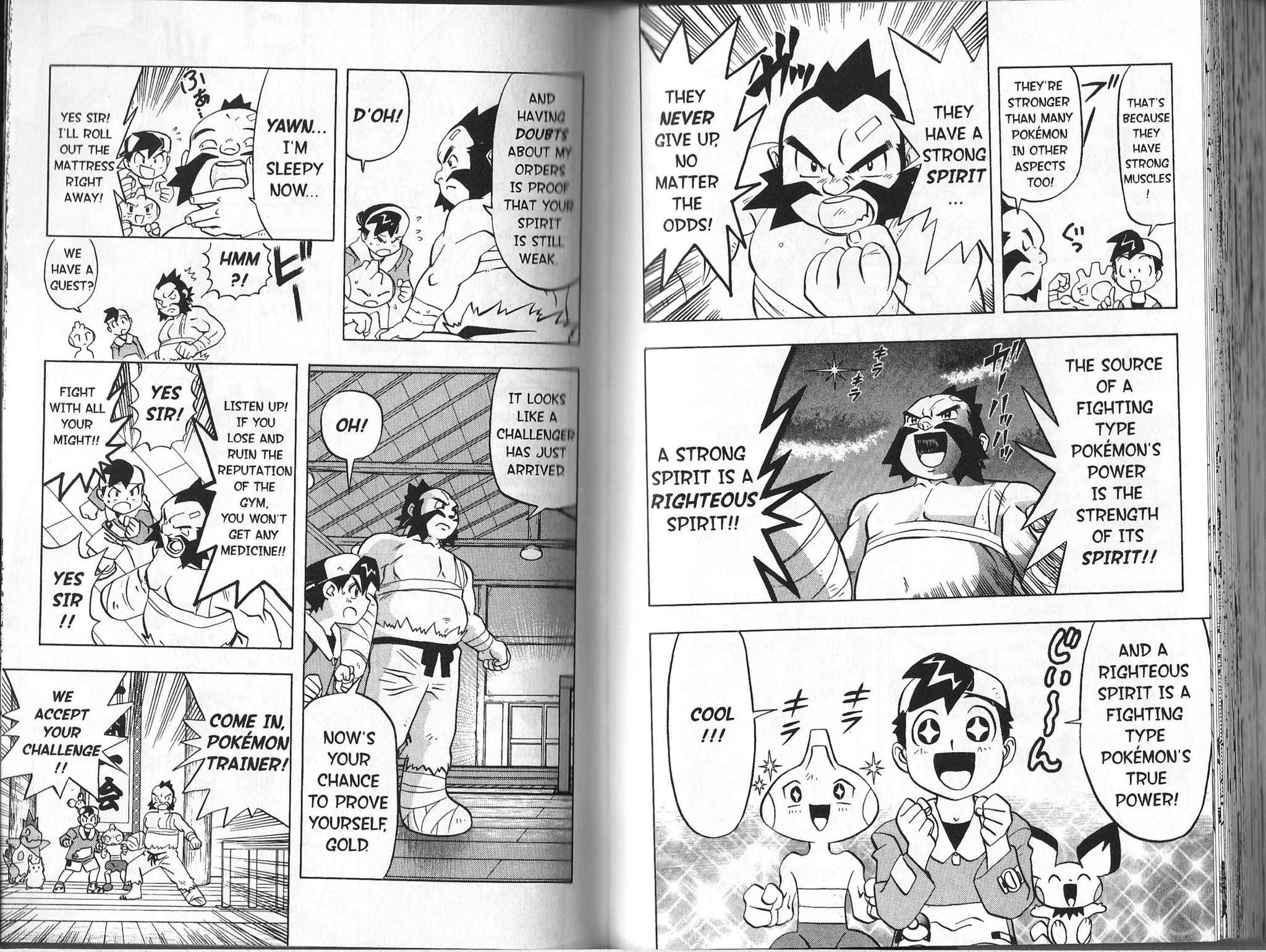 Pocket Monster Kin Gin: Golden Boys Chapter 21 page 8 - Chapter 21: The Secret of the Fighting Type Pokémon