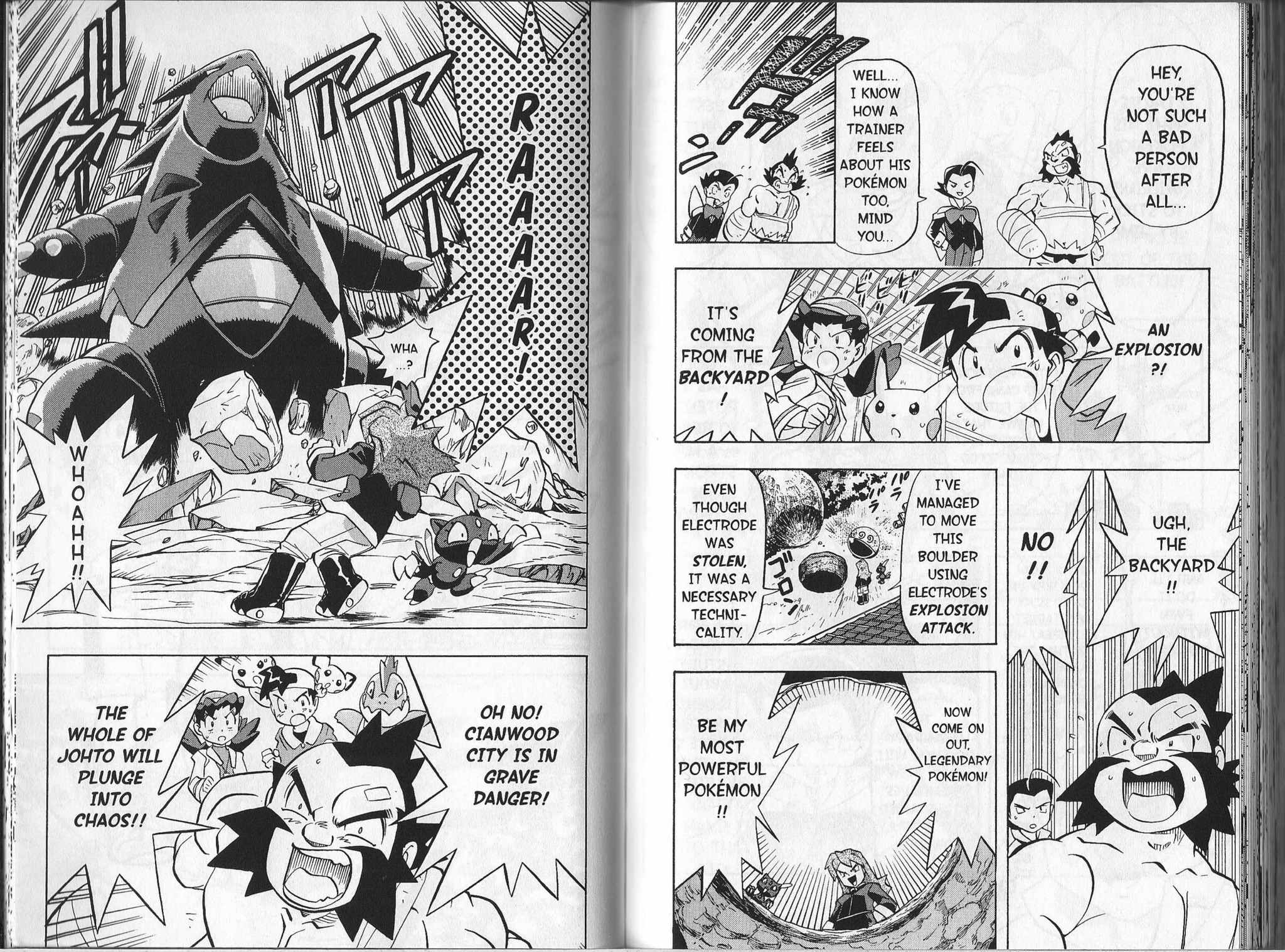 Pocket Monster Kin Gin: Golden Boys Chapter 22 page 14 - Chapter 22: Farewell to Pikachu?!