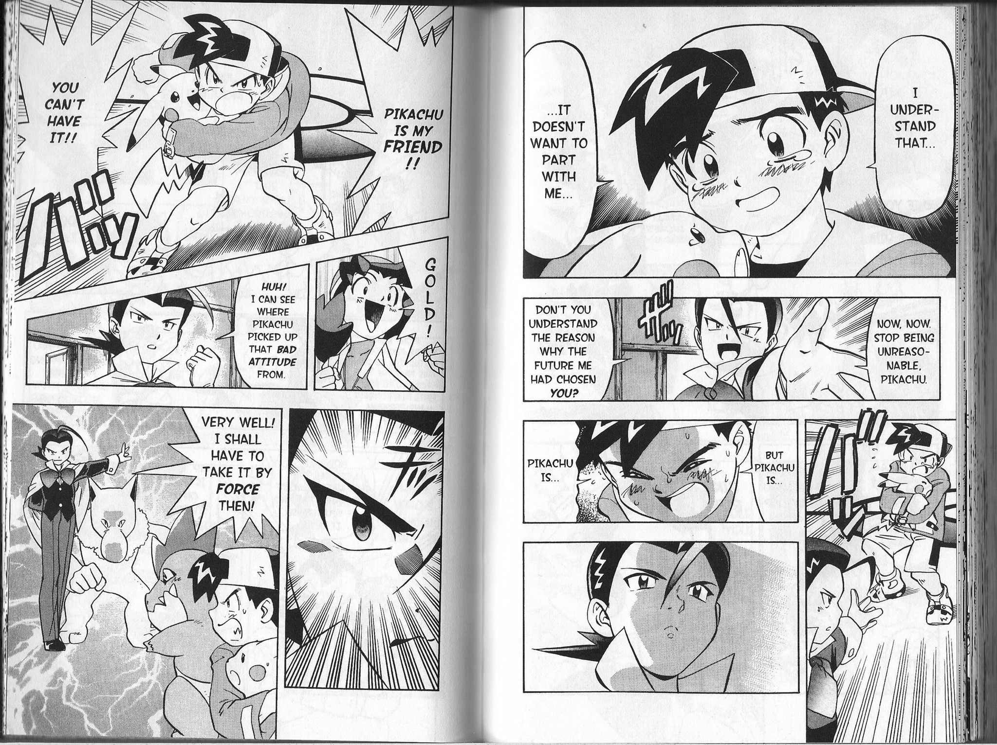 Pocket Monster Kin Gin: Golden Boys Chapter 22 page 5 - Chapter 22: Farewell to Pikachu?!