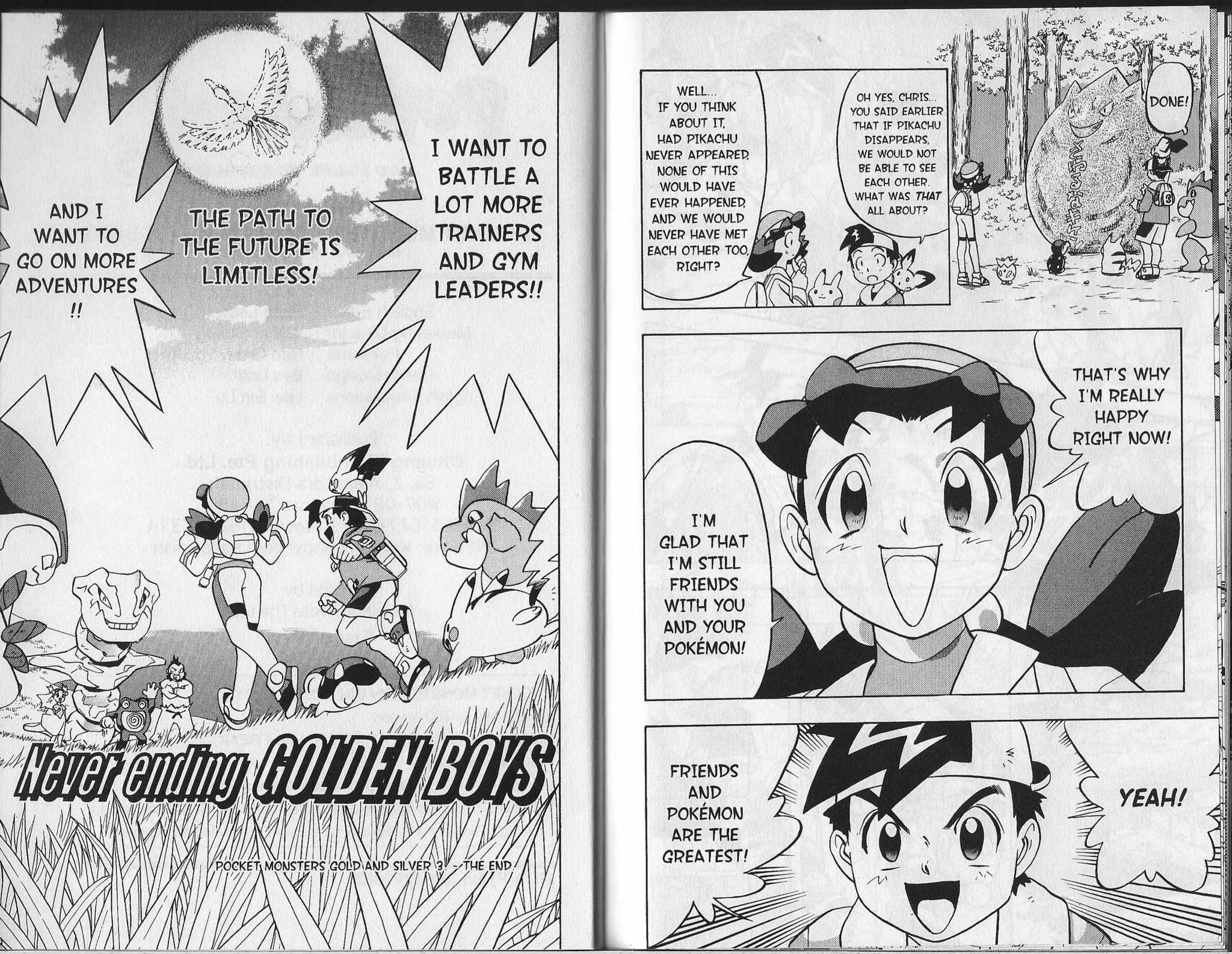 Pocket Monster Kin Gin: Golden Boys Chapter 23 page 14 - Chapter 23: Let's Fight for the Future!!
