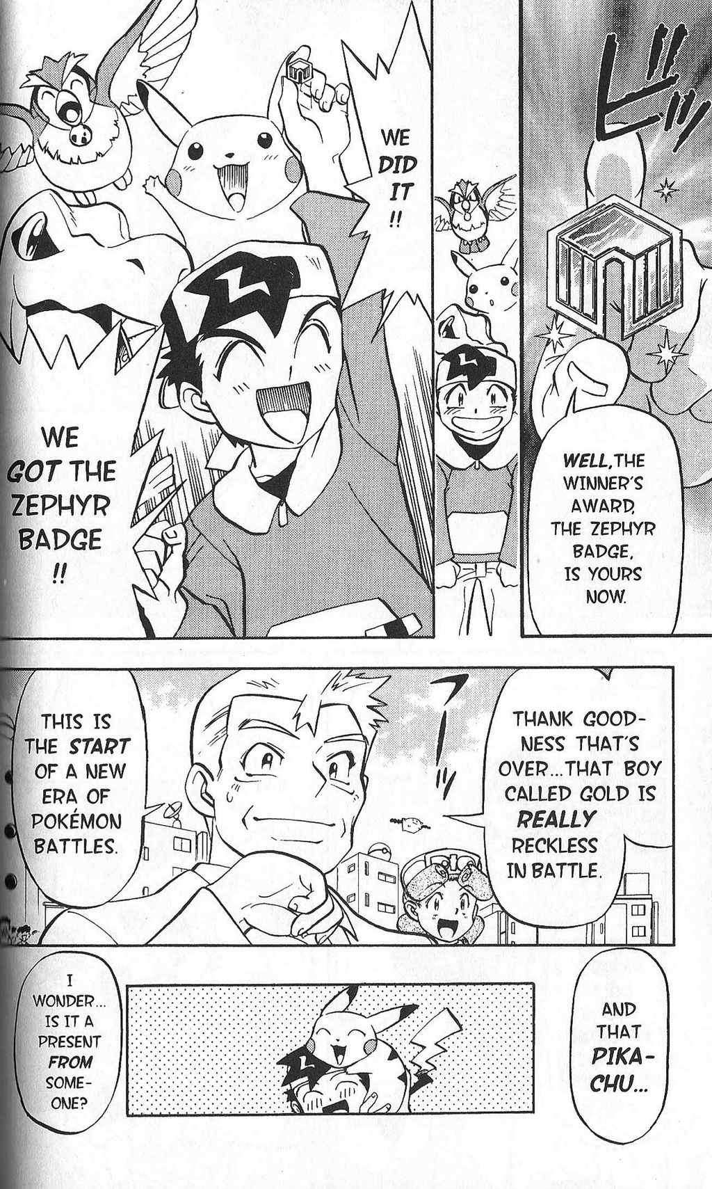 Pocket Monster Kin Gin: Golden Boys Chapter 3 page 13 - Chapter 3: The Legendary Pokémon Appears!!