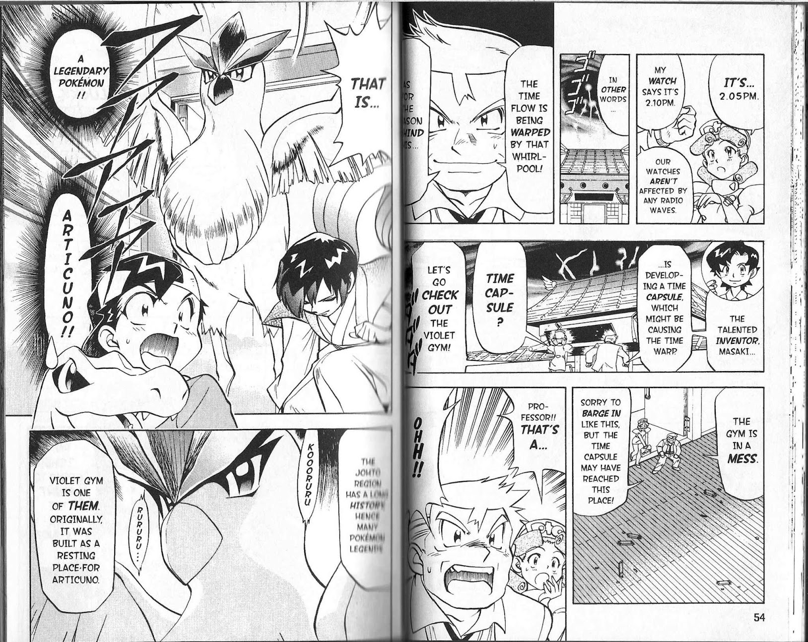 Pocket Monster Kin Gin: Golden Boys Chapter 3 page 3 - Chapter 3: The Legendary Pokémon Appears!!