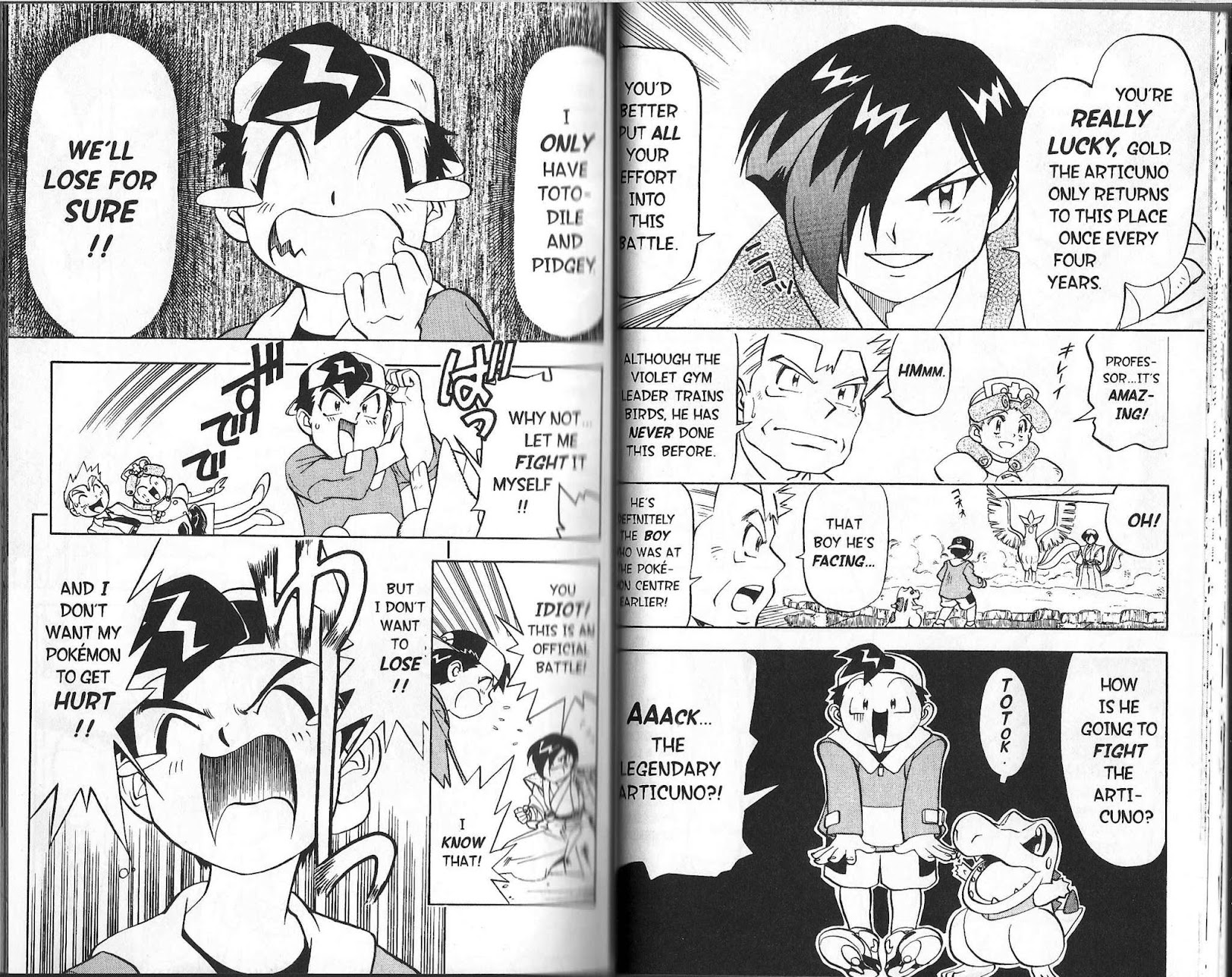 Pocket Monster Kin Gin: Golden Boys Chapter 3 page 4 - Chapter 3: The Legendary Pokémon Appears!!