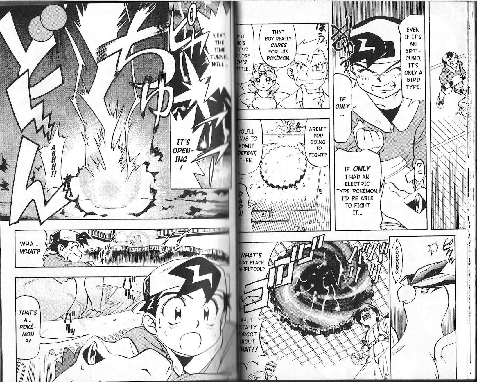 Pocket Monster Kin Gin: Golden Boys Chapter 3 page 5 - Chapter 3: The Legendary Pokémon Appears!!