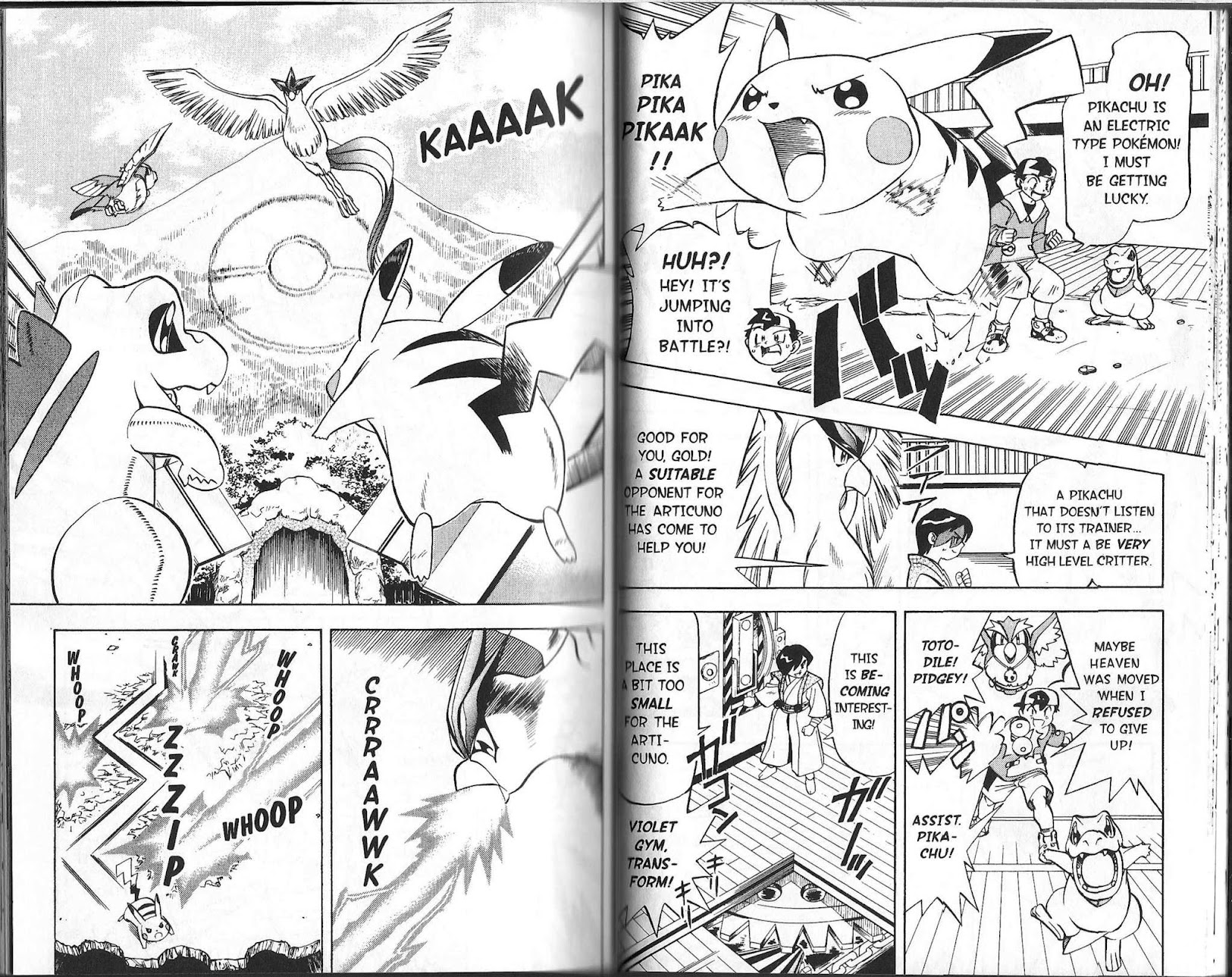 Pocket Monster Kin Gin: Golden Boys Chapter 3 page 7 - Chapter 3: The Legendary Pokémon Appears!!