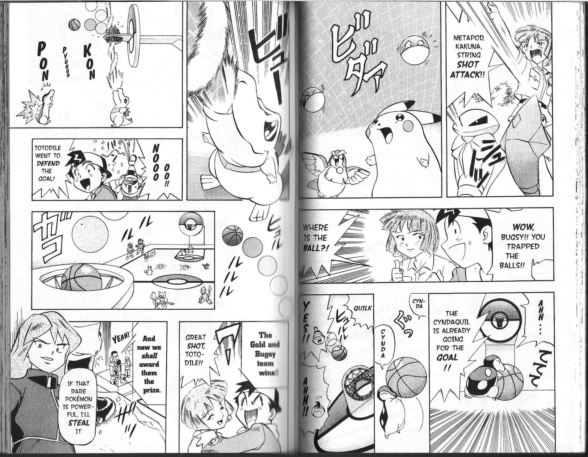 Pocket Monster Kin Gin: Golden Boys Chapter 4 page 10 - Chapter 4: Let's Aim for the Goal!!