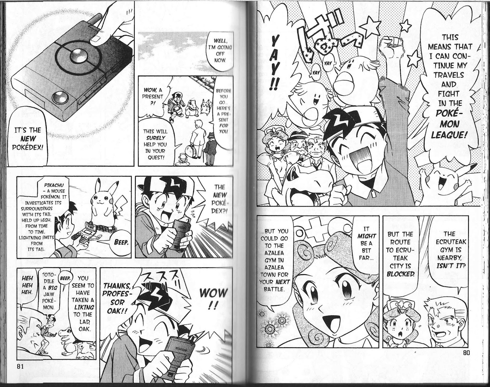 Pocket Monster Kin Gin: Golden Boys Chapter 4 page 4 - Chapter 4: Let's Aim for the Goal!!