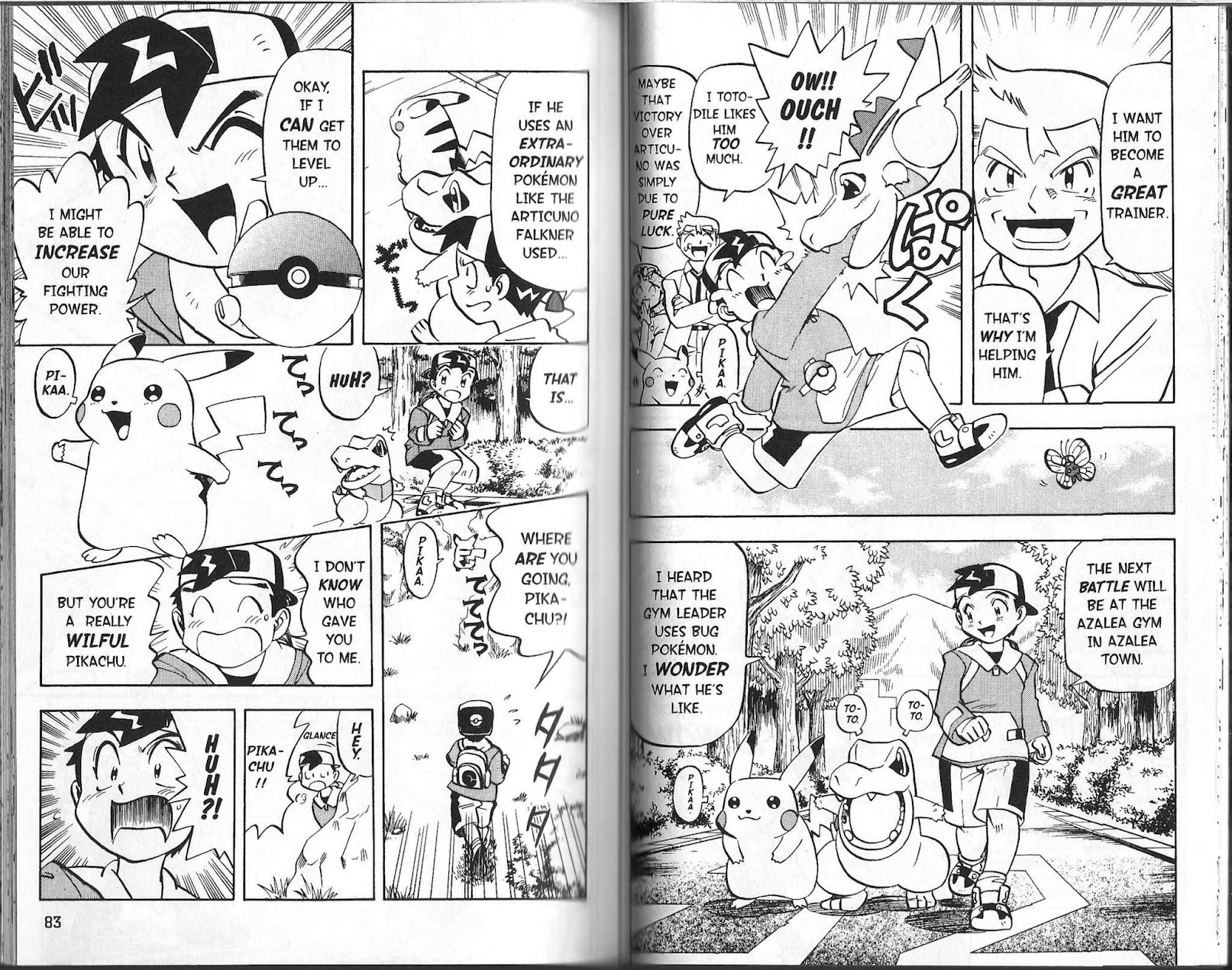 Pocket Monster Kin Gin: Golden Boys Chapter 4 page 5 - Chapter 4: Let's Aim for the Goal!!