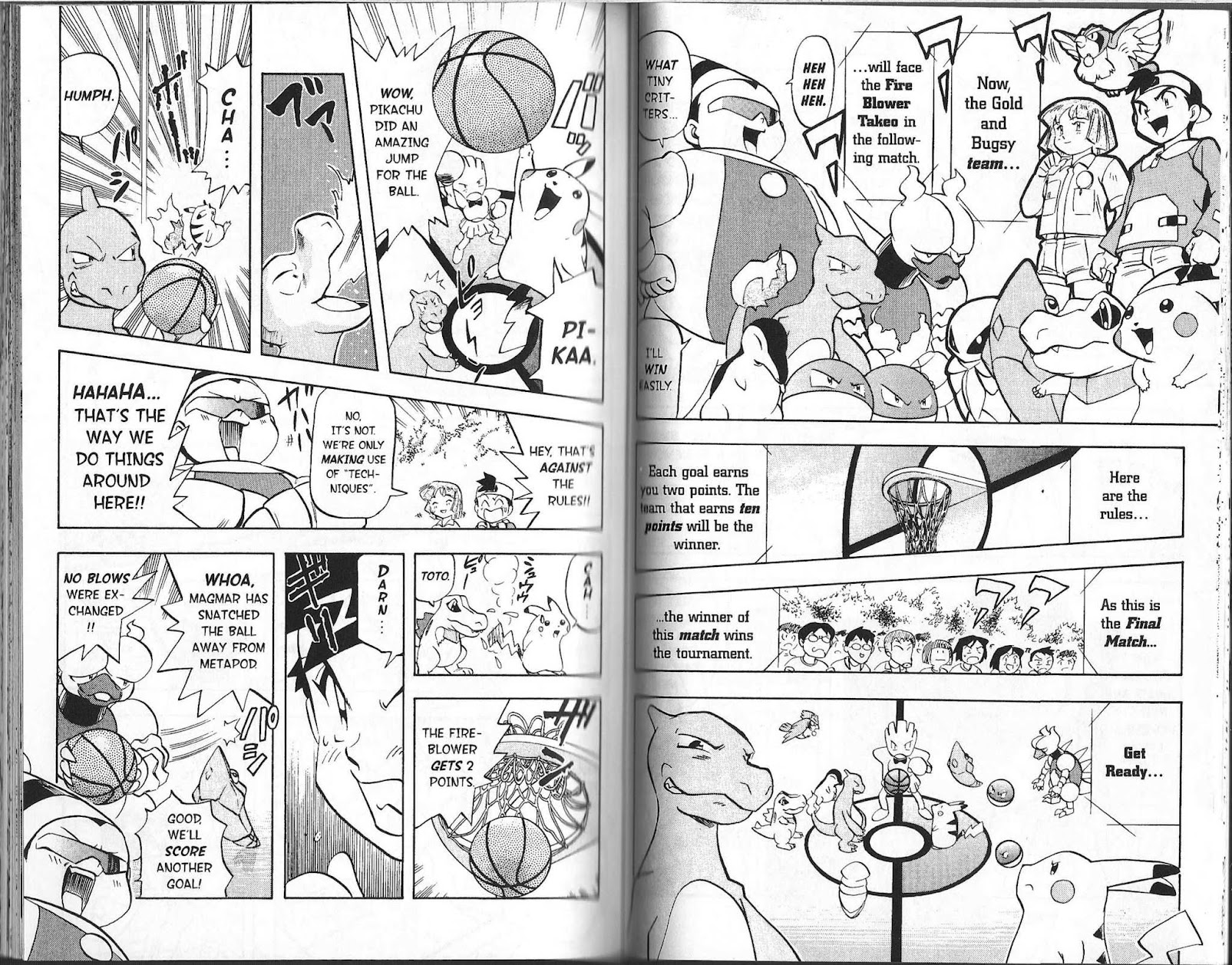 Pocket Monster Kin Gin: Golden Boys Chapter 4 page 8 - Chapter 4: Let's Aim for the Goal!!