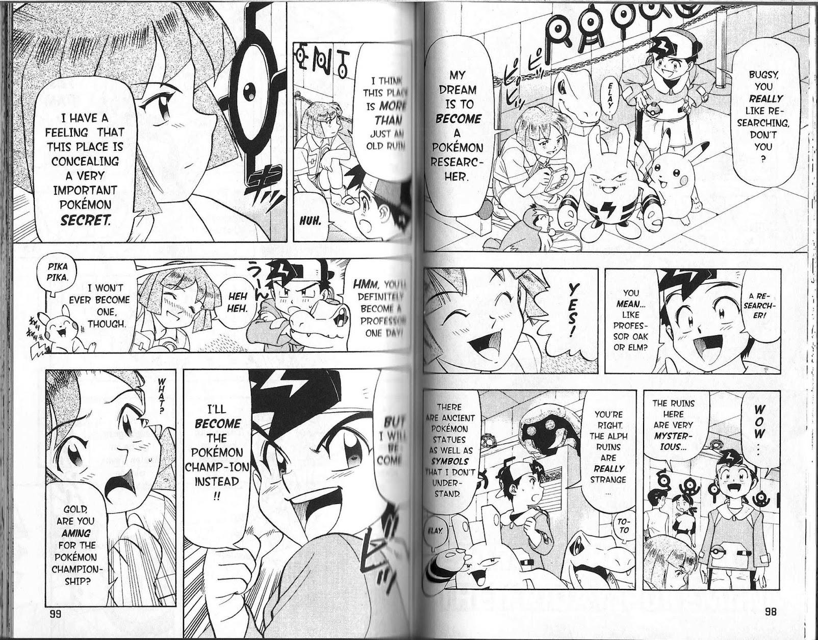 Pocket Monster Kin Gin: Golden Boys Chapter 5 page 3 - Chapter 5: Extreme Power! The Friday Pokémon