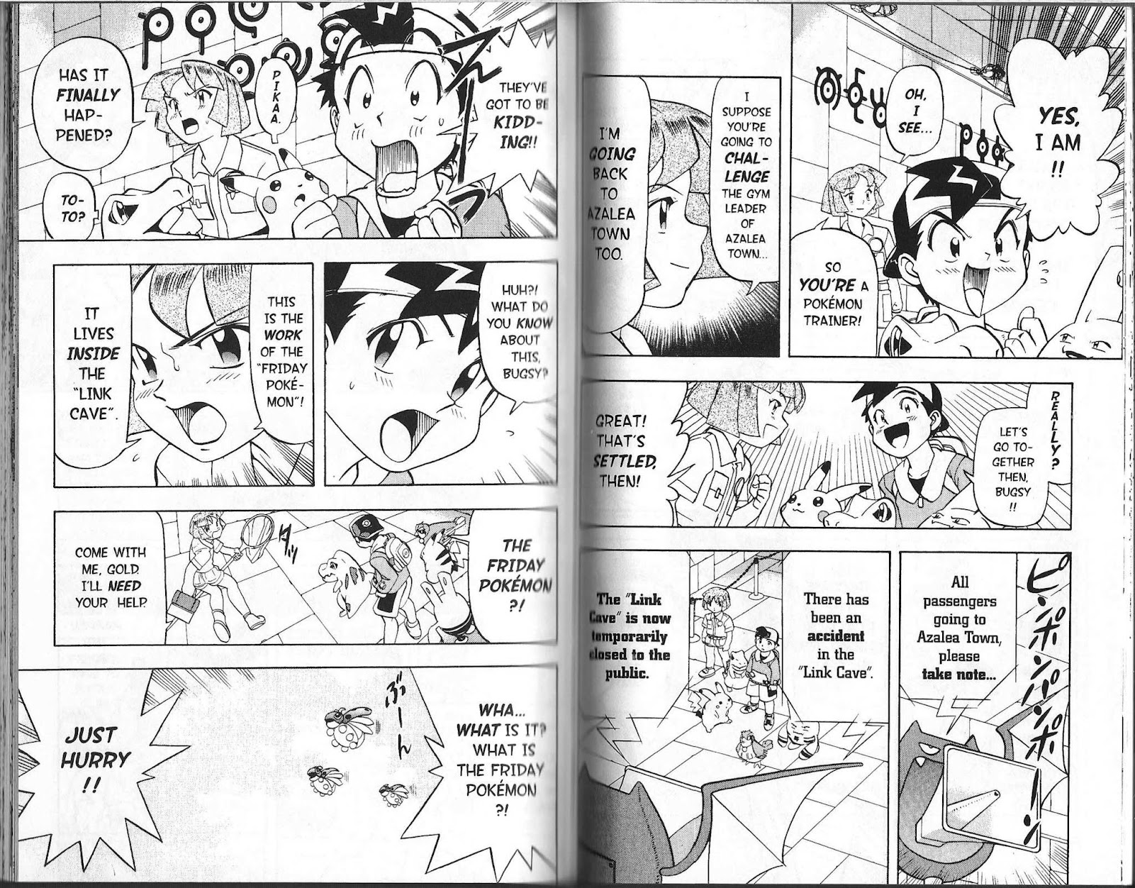 Pocket Monster Kin Gin: Golden Boys Chapter 5 page 4 - Chapter 5: Extreme Power! The Friday Pokémon