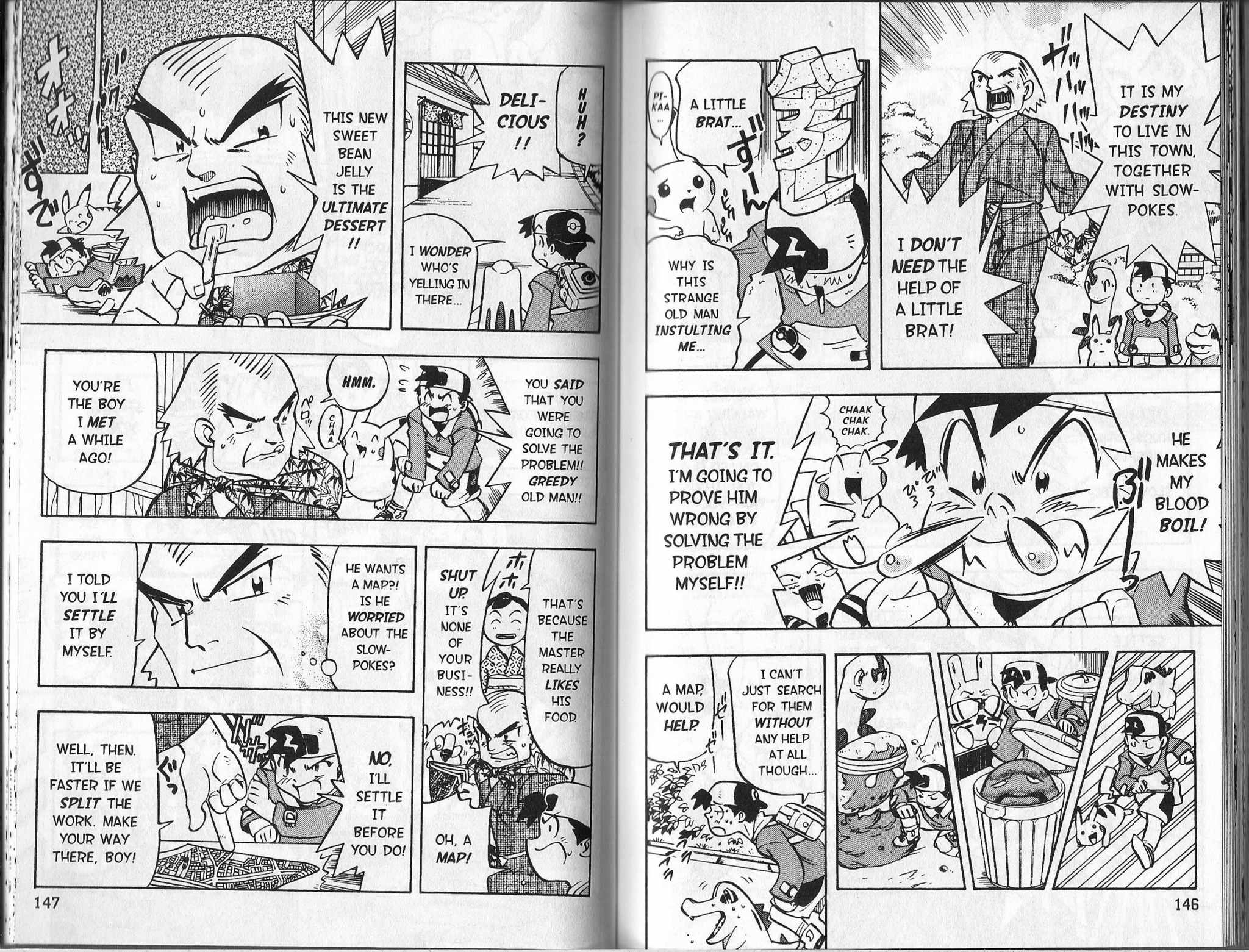 Pocket Monster Kin Gin: Golden Boys Chapter 7 page 5 - Chapter 7: The Great Search! Let's Rescue the Slowpokes!!