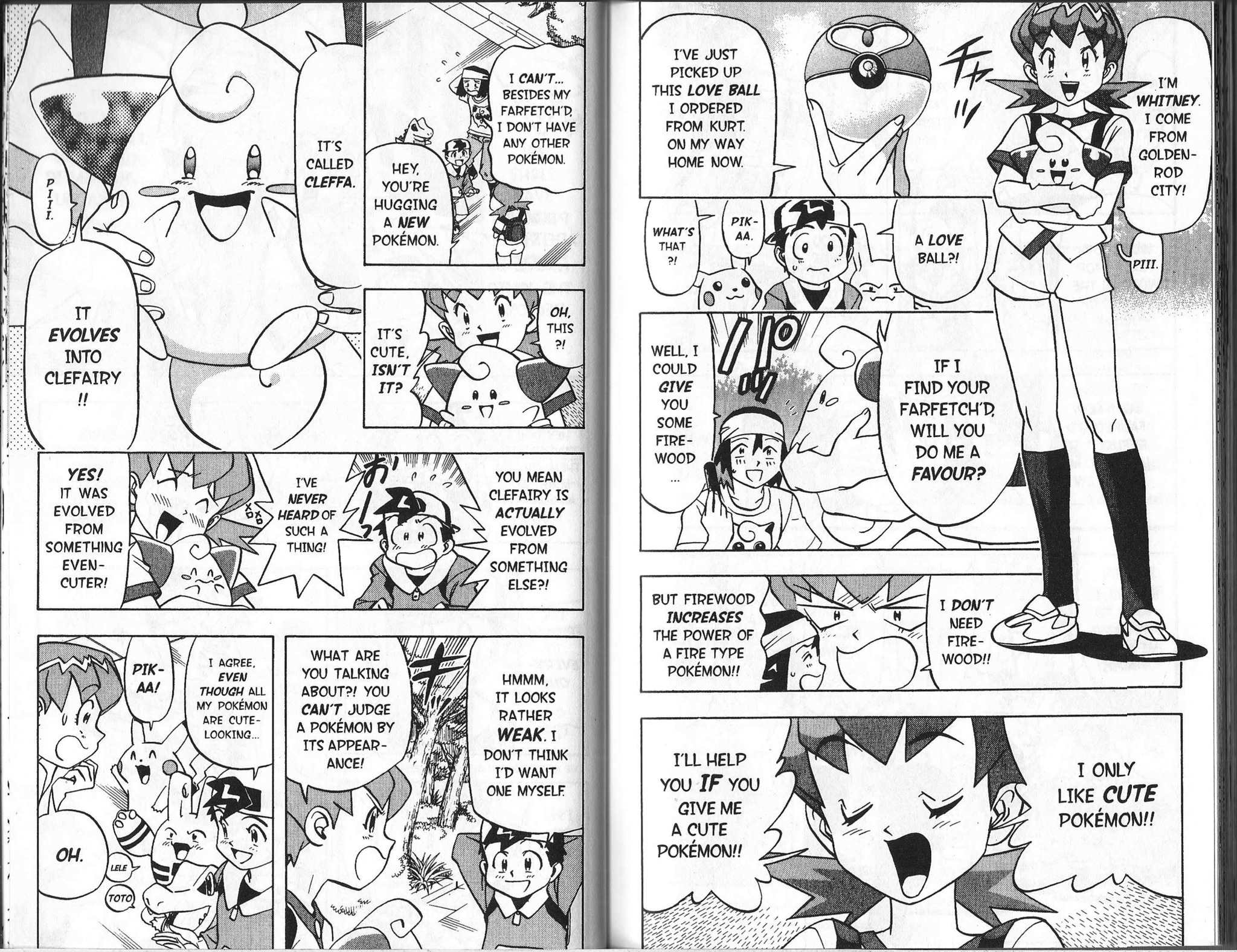 Pocket Monster Kin Gin: Golden Boys Chapter 8 page 4 - Chapter 8: For Pikachu's Sake!! The Search for the Missing Farfetch'd