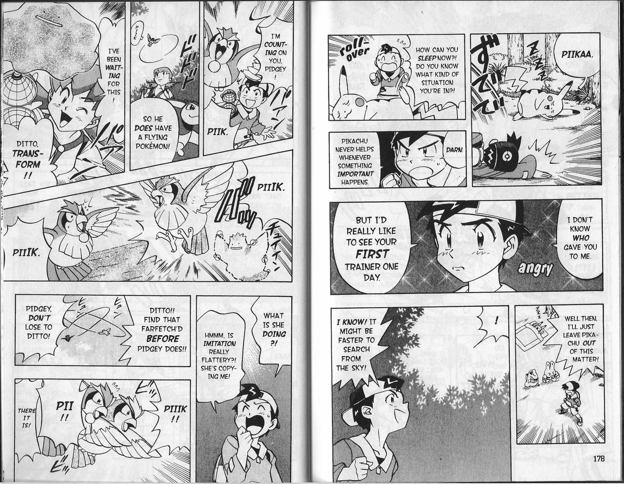 Pocket Monster Kin Gin: Golden Boys Chapter 8 page 8 - Chapter 8: For Pikachu's Sake!! The Search for the Missing Farfetch'd