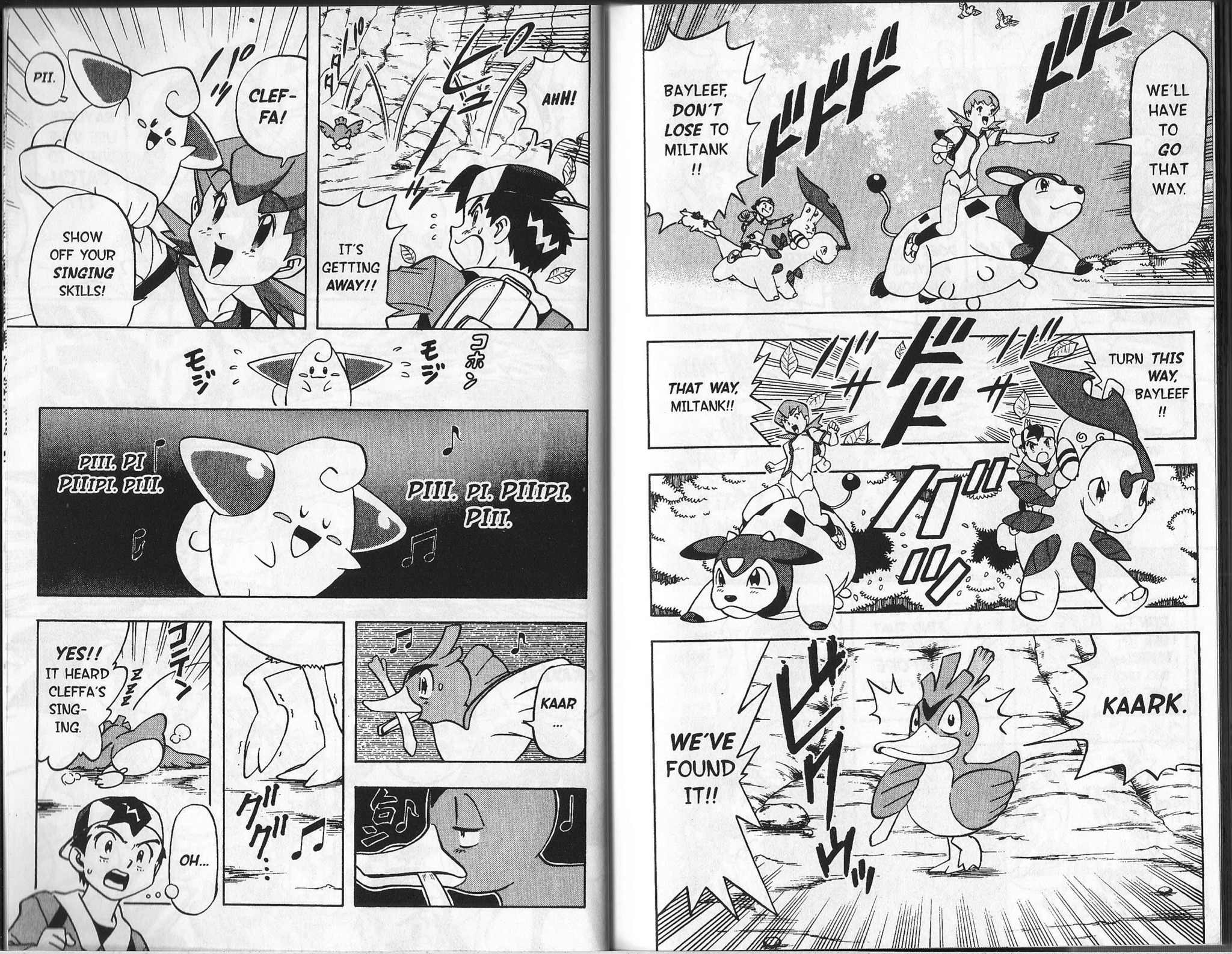 Pocket Monster Kin Gin: Golden Boys Chapter 8 page 9 - Chapter 8: For Pikachu's Sake!! The Search for the Missing Farfetch'd