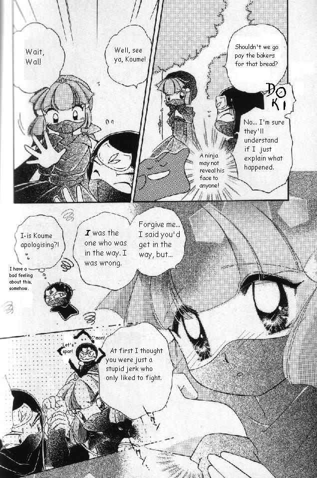 Pocket Monster PiPiPi Adventure Chapter 47.2 page 14 - Chapter 47 v2 : The Dangerous Love of the Two Ninja!