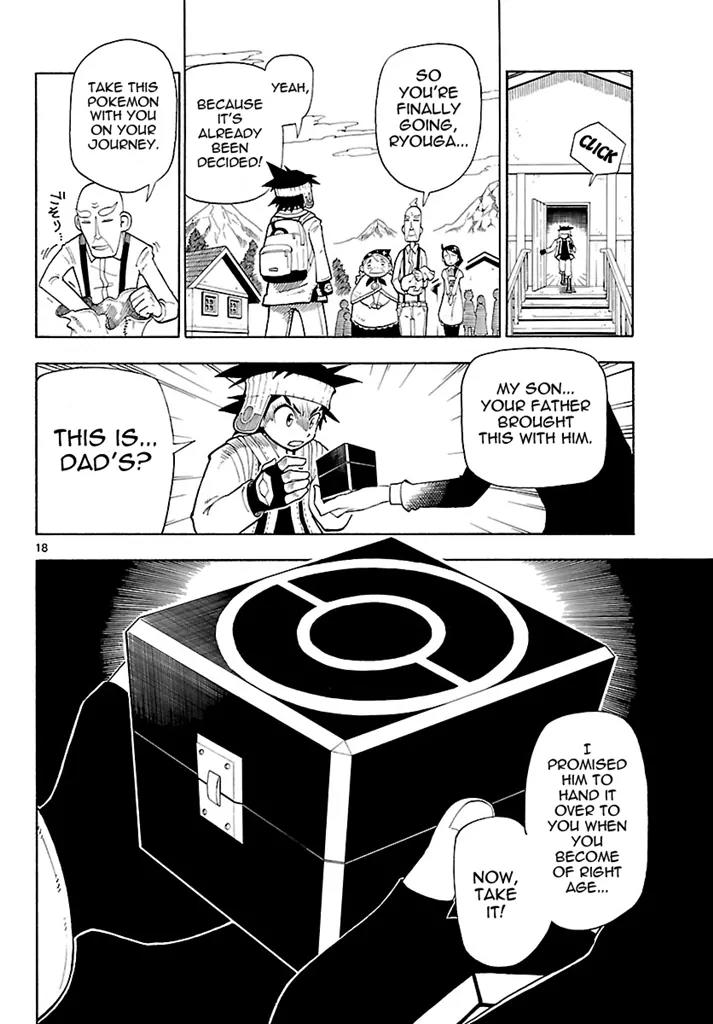 Pocket Monster Reburst Chapter 1 page 19 - Chapter 1: The Beginning of the Adventure!