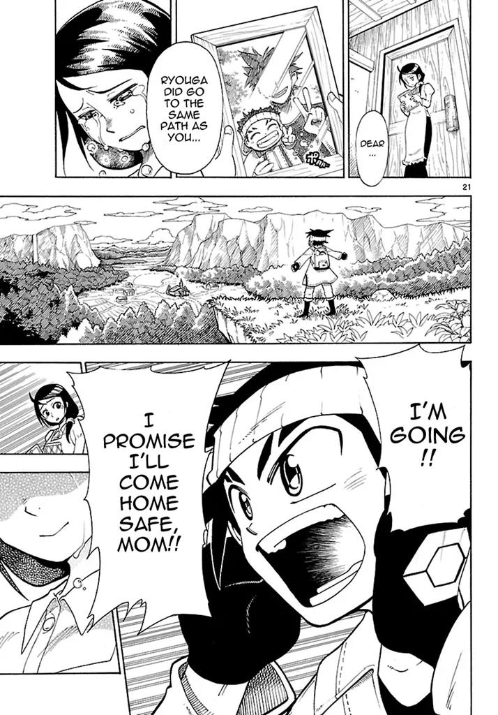 Pocket Monster Reburst Chapter 1 page 22 - Chapter 1: The Beginning of the Adventure!