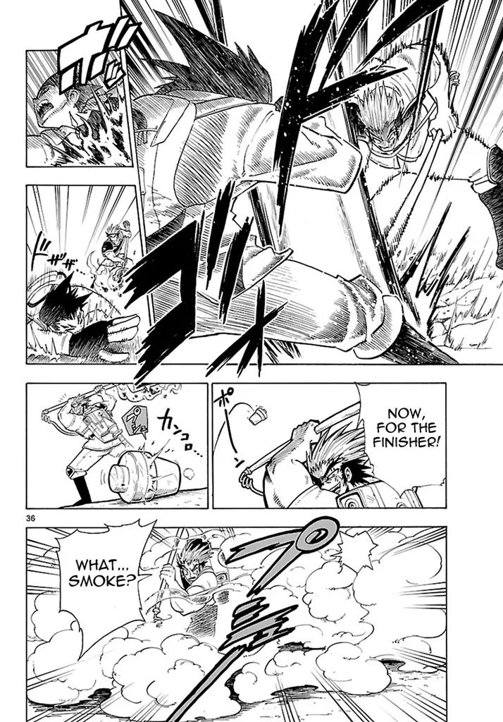 Pocket Monster Reburst Chapter 1 page 36 - Chapter 1: The Beginning of the Adventure!