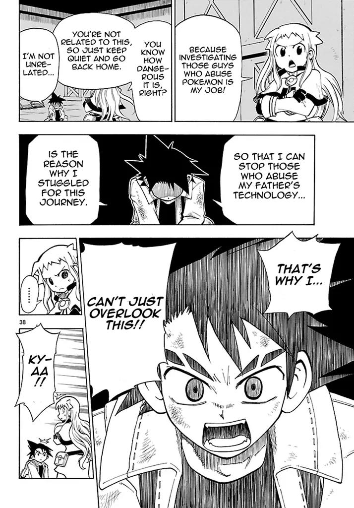 Pocket Monster Reburst Chapter 1 page 38 - Chapter 1: The Beginning of the Adventure!